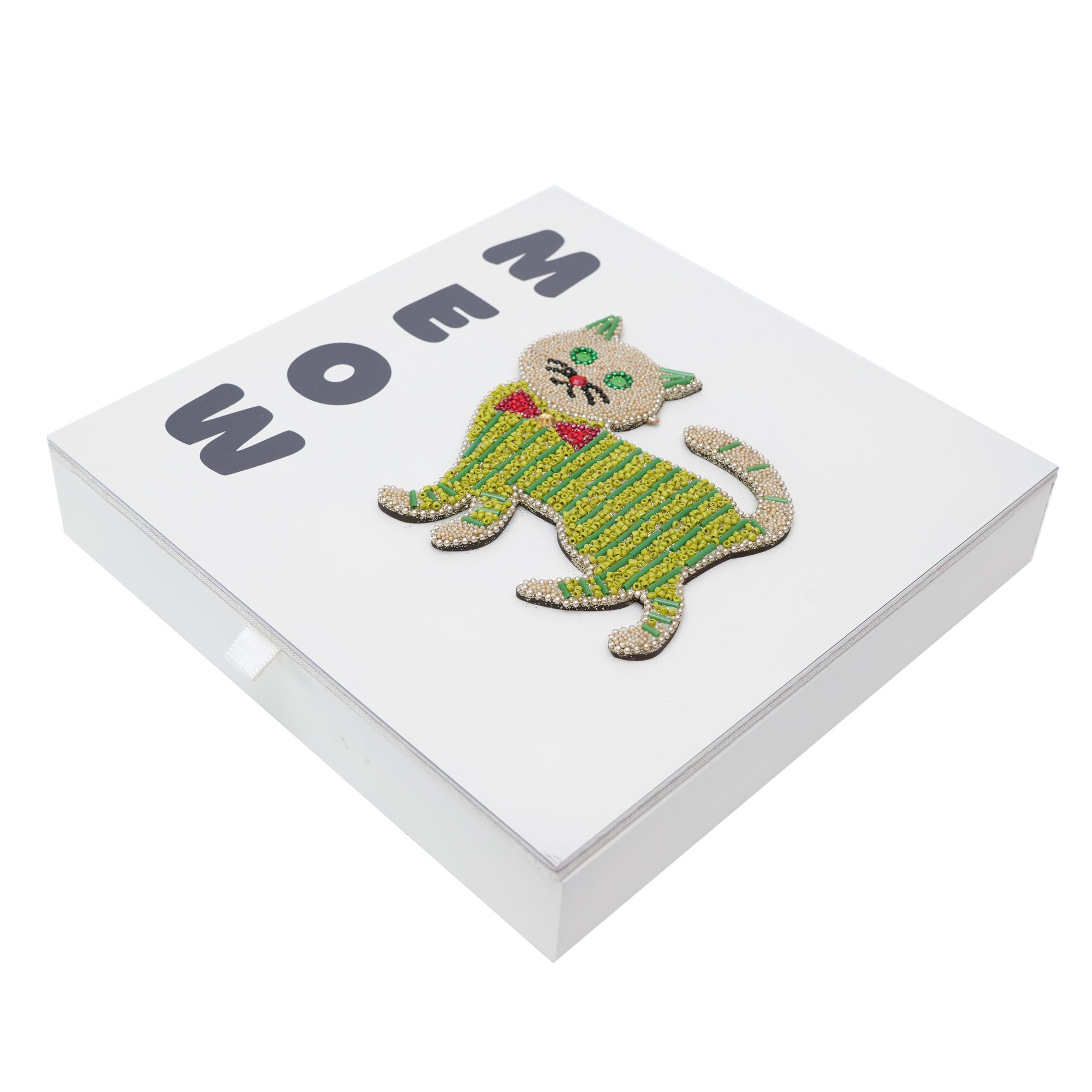 Cat Designed Magazine Holder & Stationery Organizer (Set of 2)