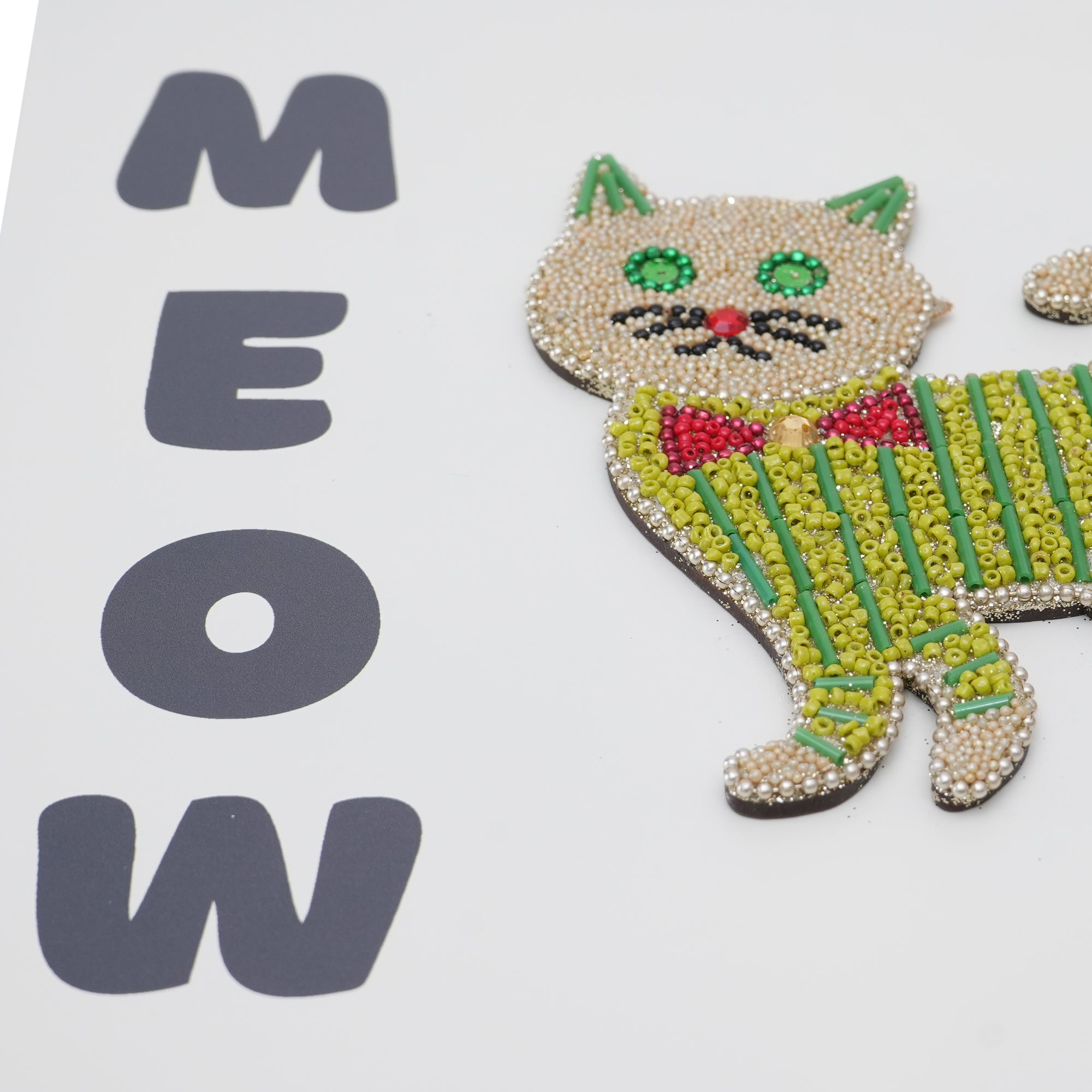 Cat Designed Magazine Holder & Stationery Organizer (Set of 2)