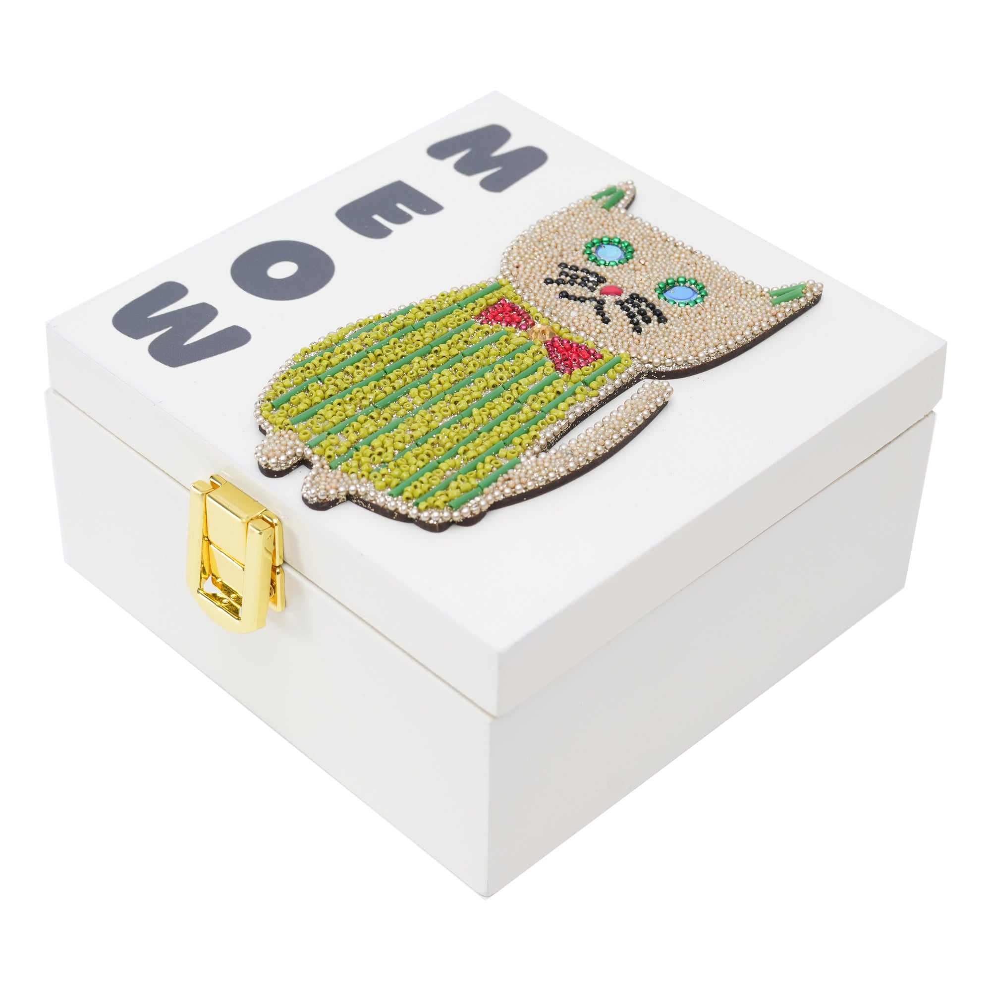 Cat Design Stationery Box for Kids