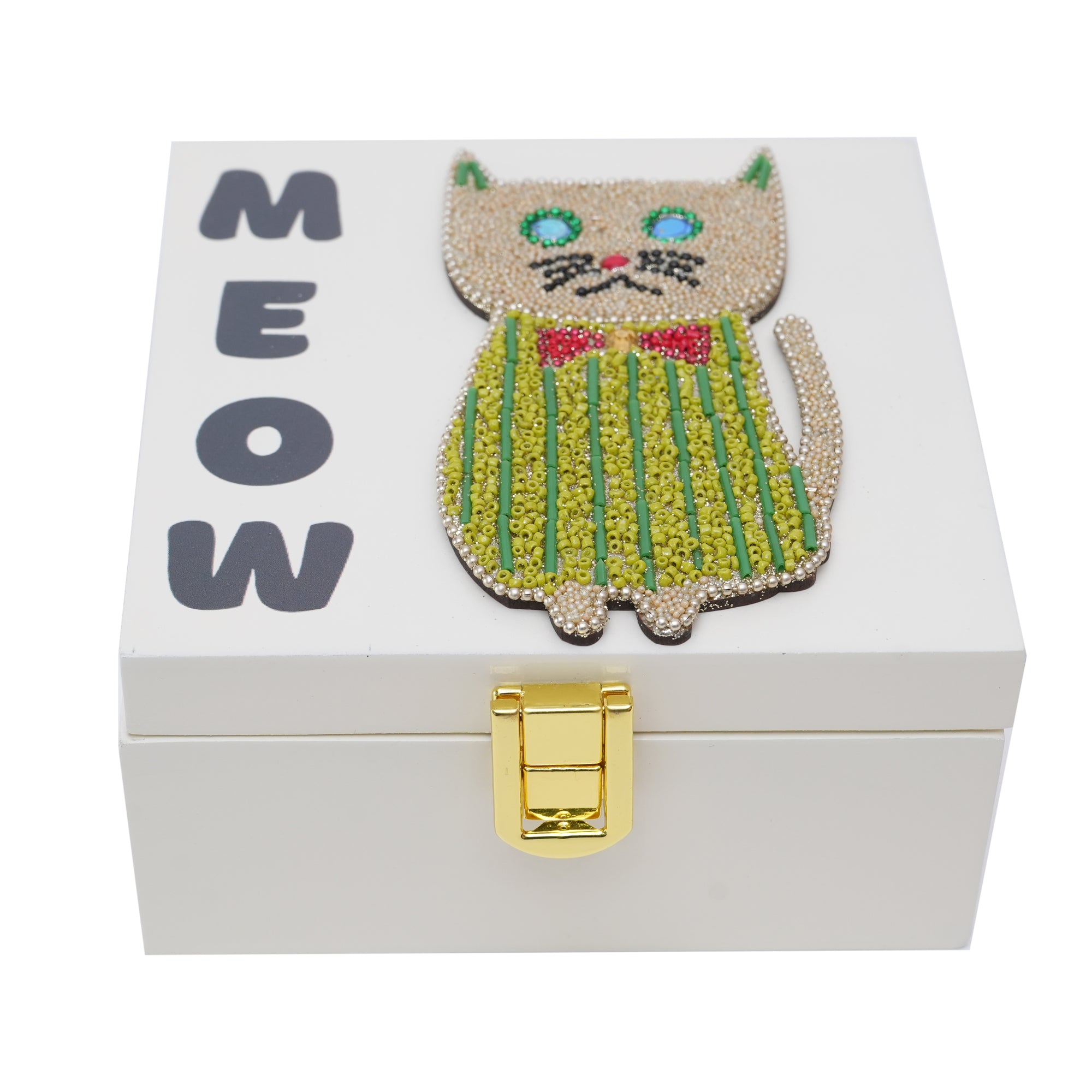 Cat Design Stationery Box for Kids