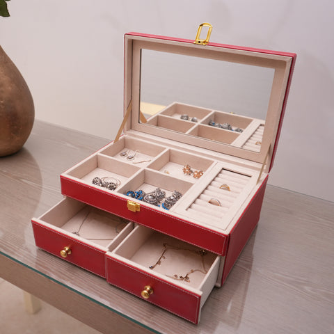 Beaded Jewelry Box