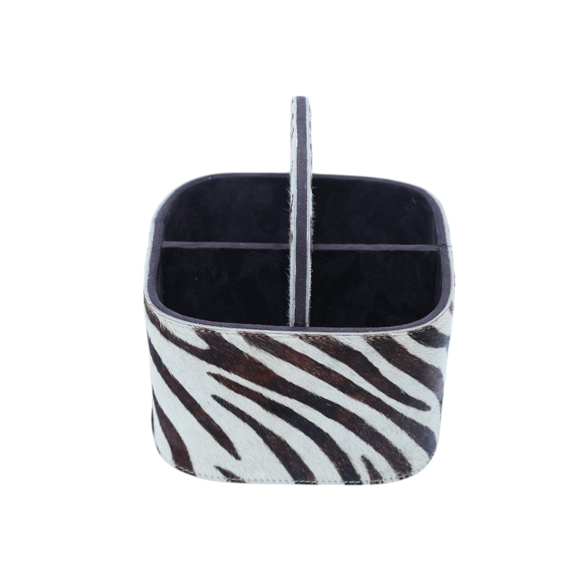 Premium Black White Desk Organizer