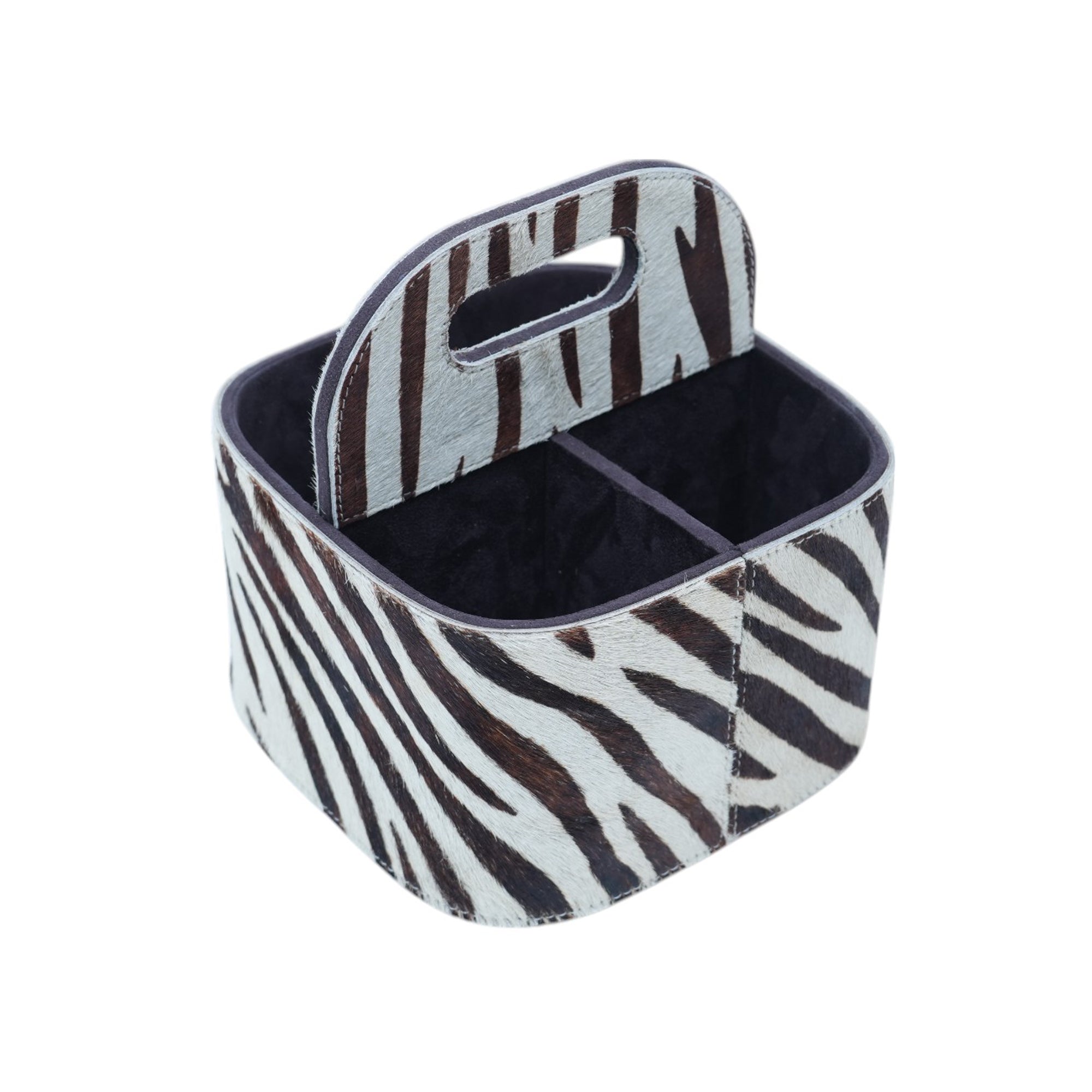 Premium Black White Desk Organizer