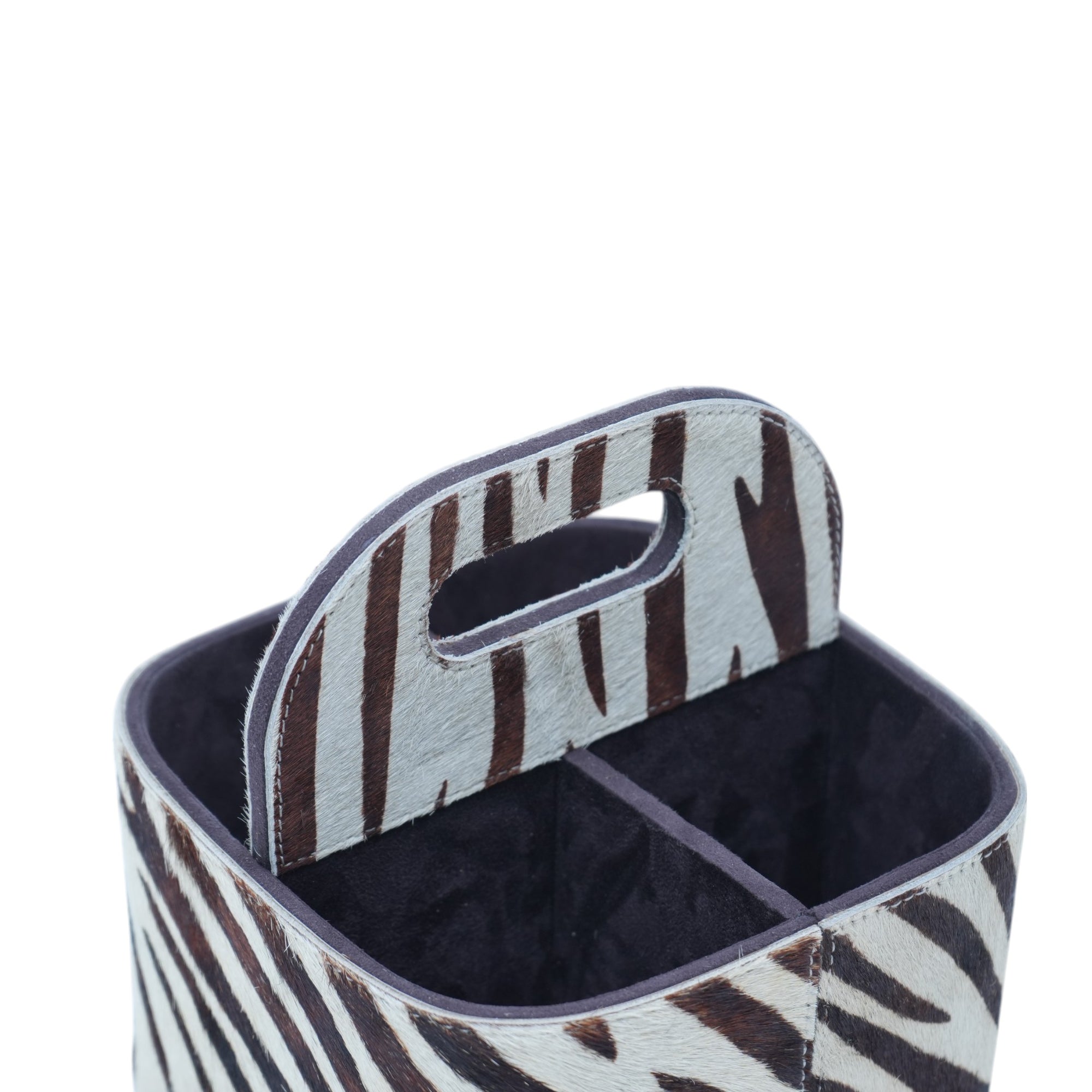 Premium Black White Desk Organizer