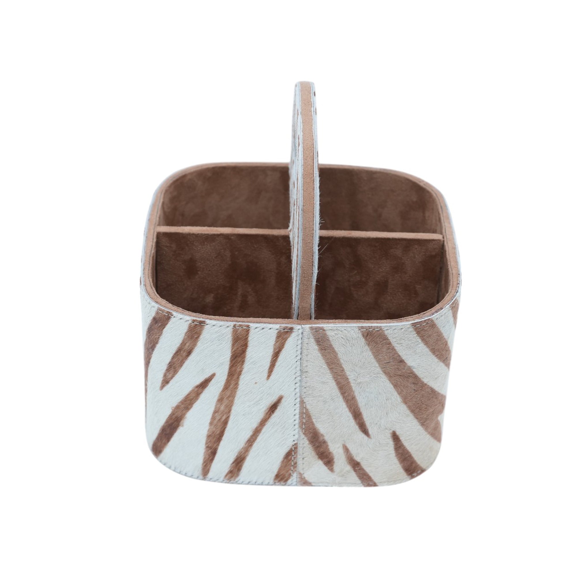 Premium  Brown White Desk Organizer