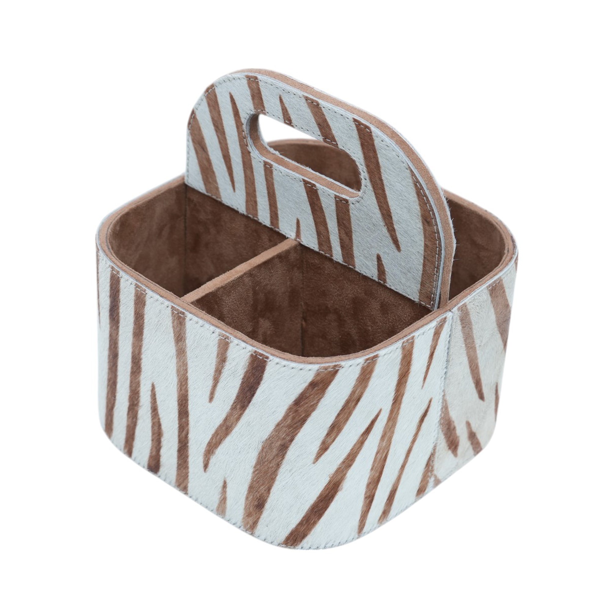 Premium  Brown White Desk Organizer