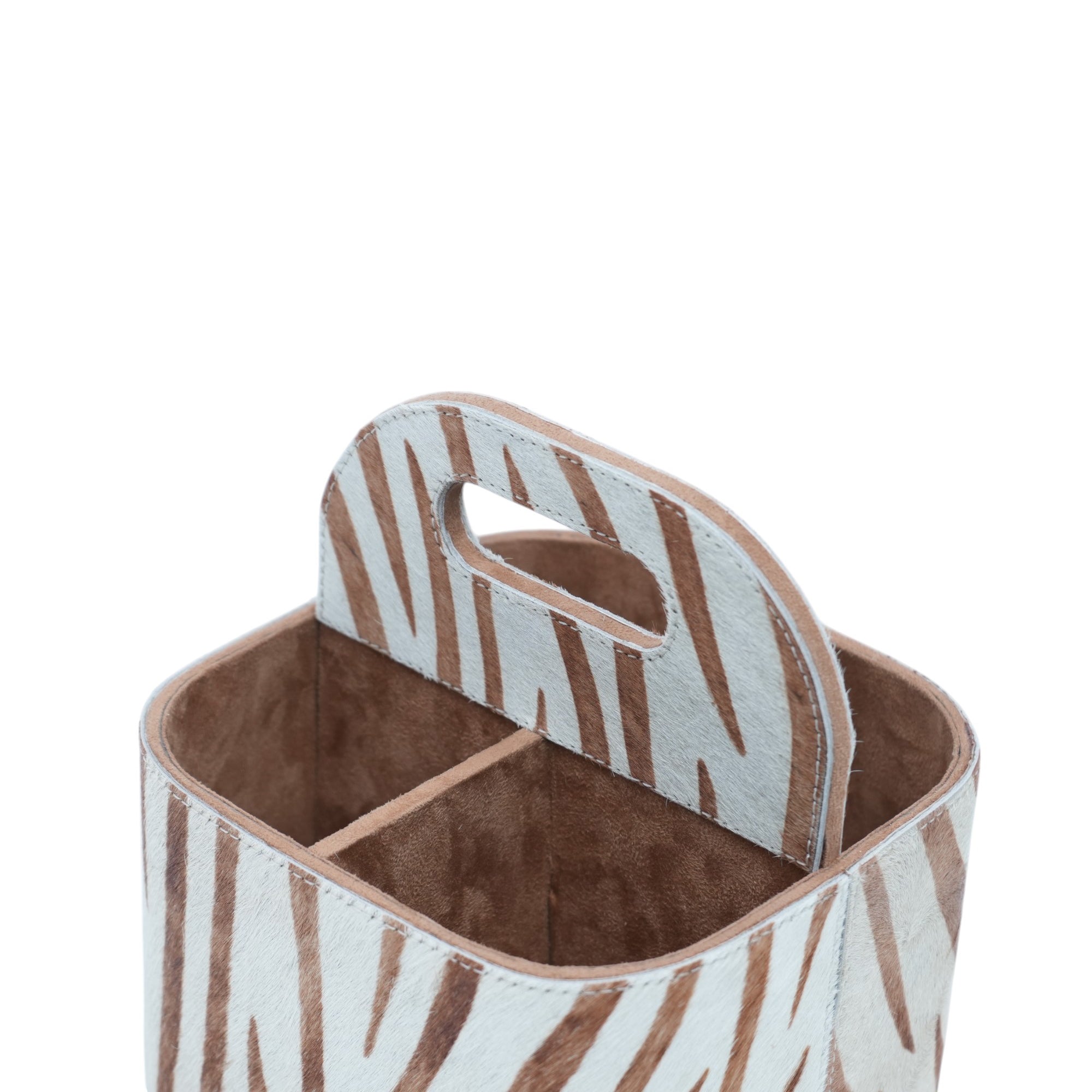 Premium  Brown White Desk Organizer