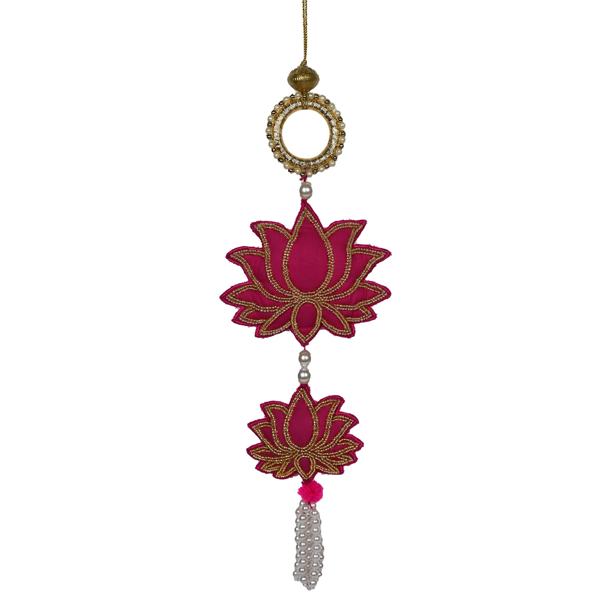 Multi-Colored Floral Wall Hanging For Diwali