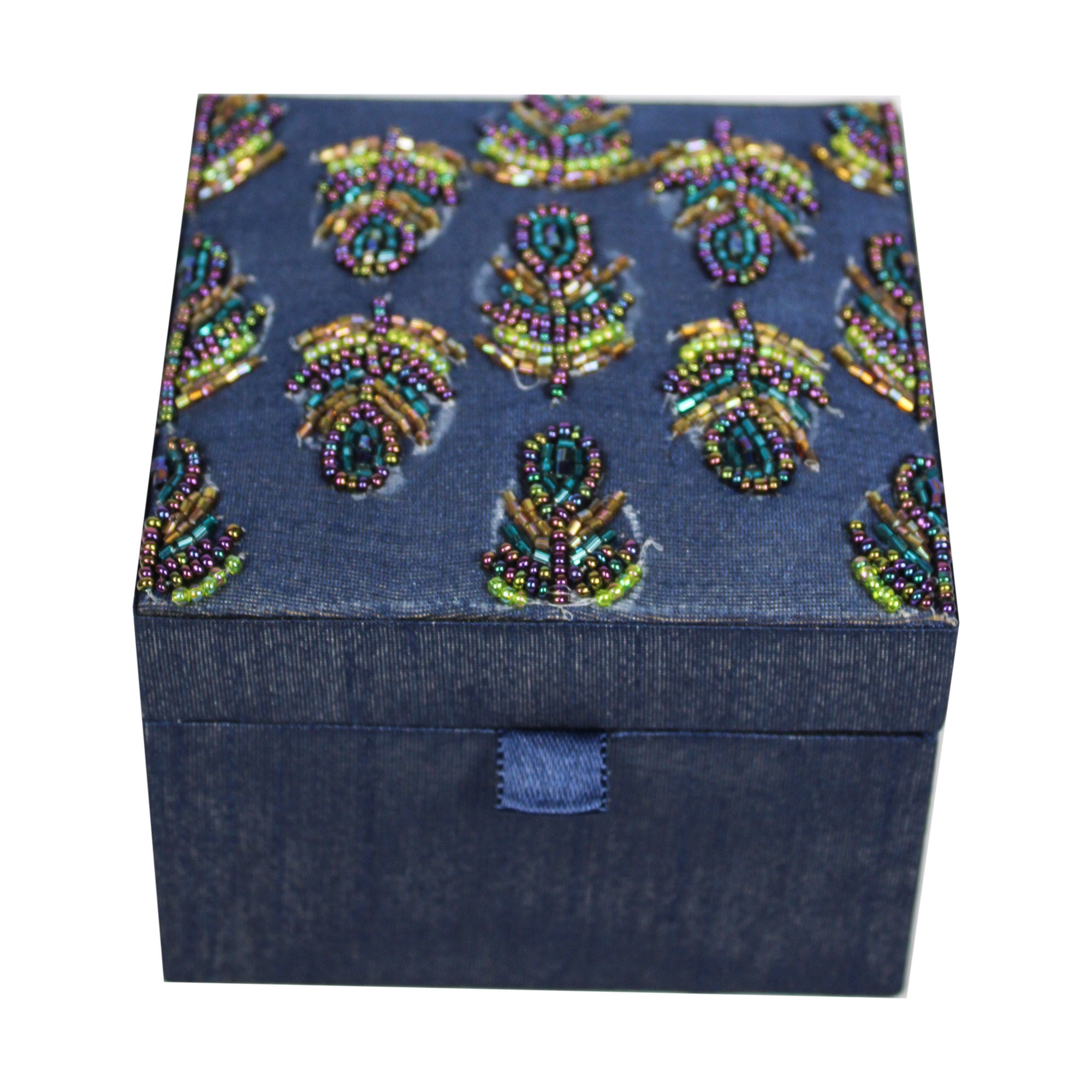 Embroidered Jewellery Box