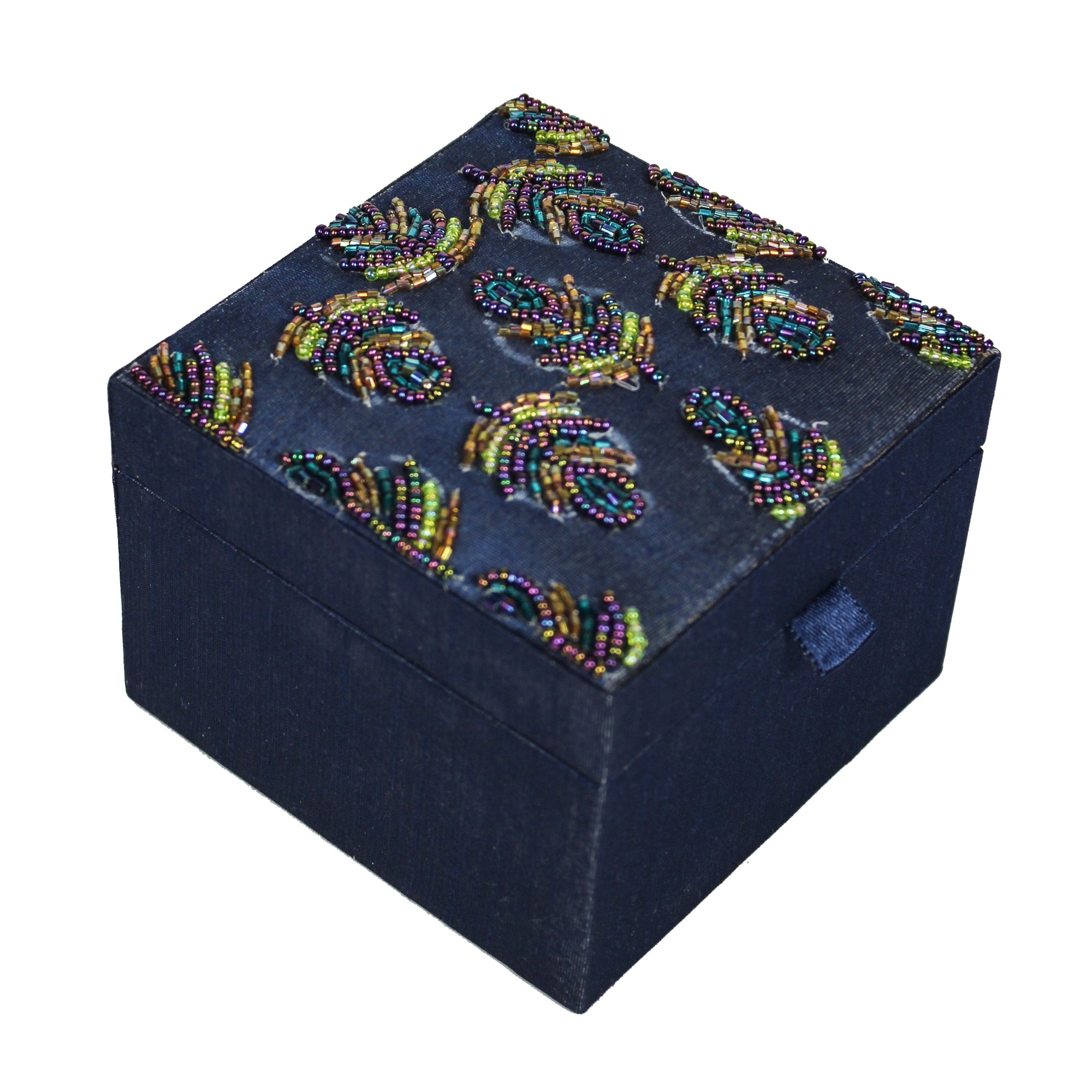 Embroidered Jewellery Box