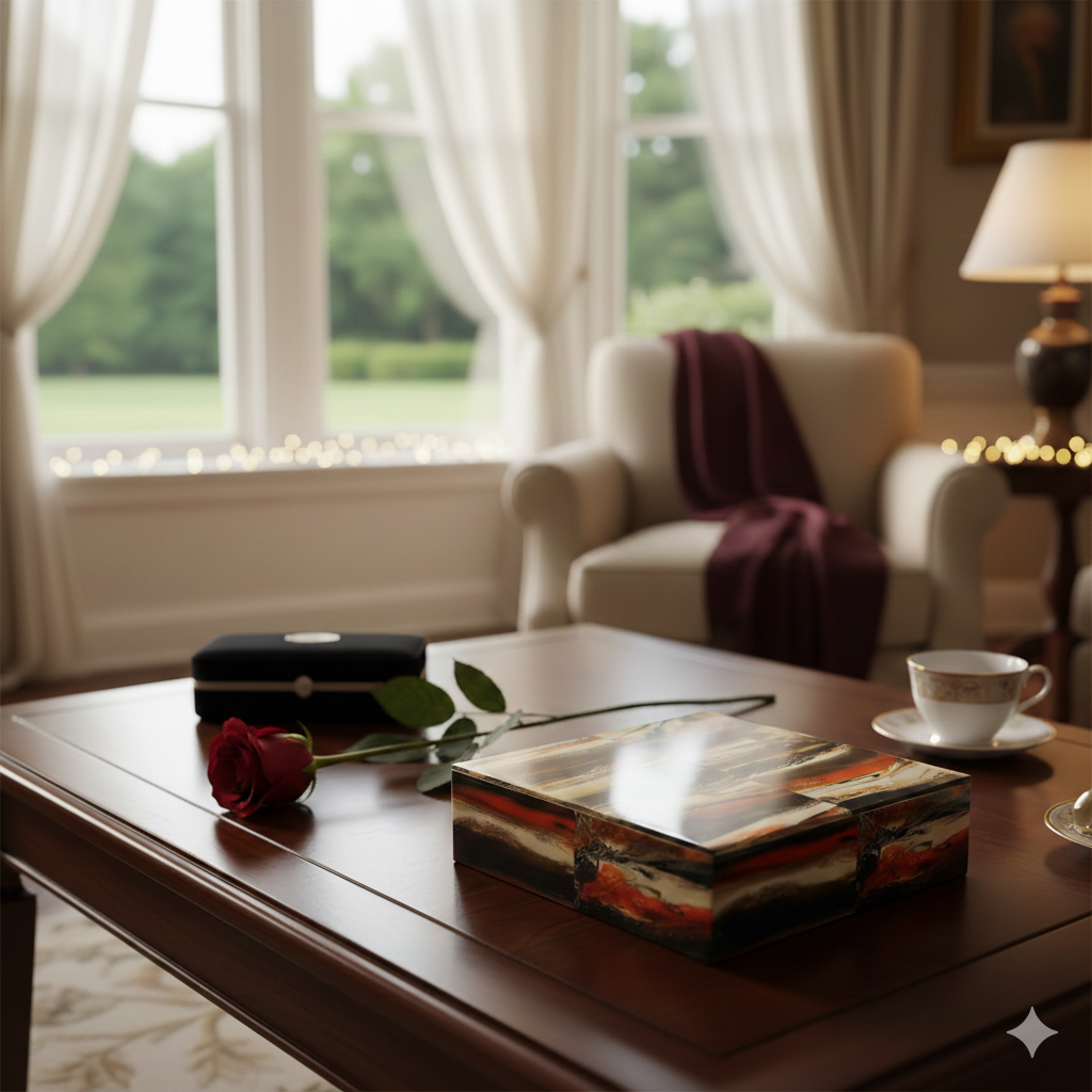  Luxury Handcrafted Decorative Box 