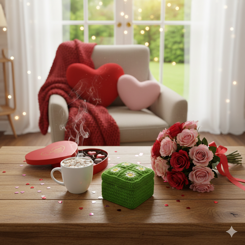  Elegant Handcrafted Storage Box 