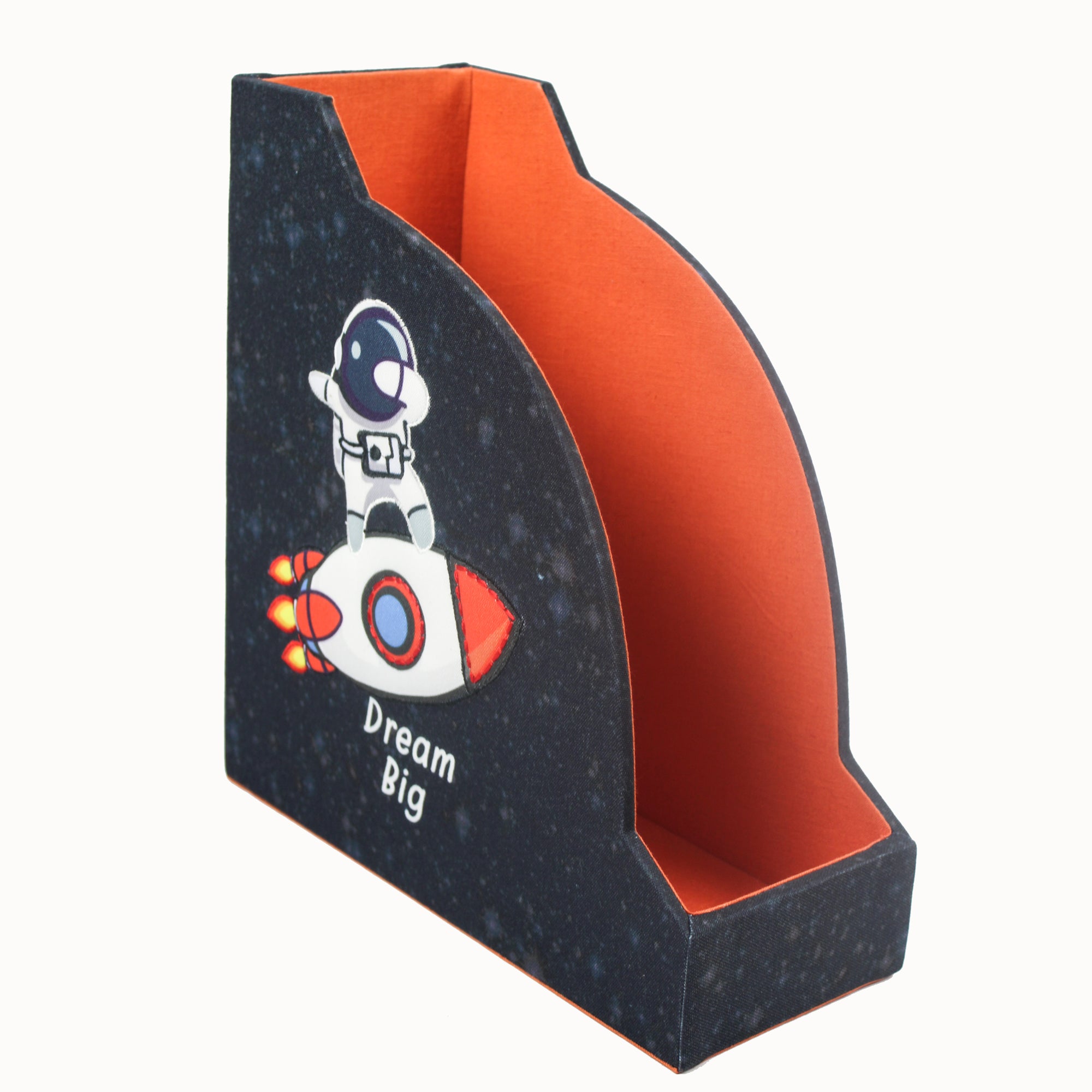 Astronaut Design Magazine Holder & Stationery Organizer (Set of 2)