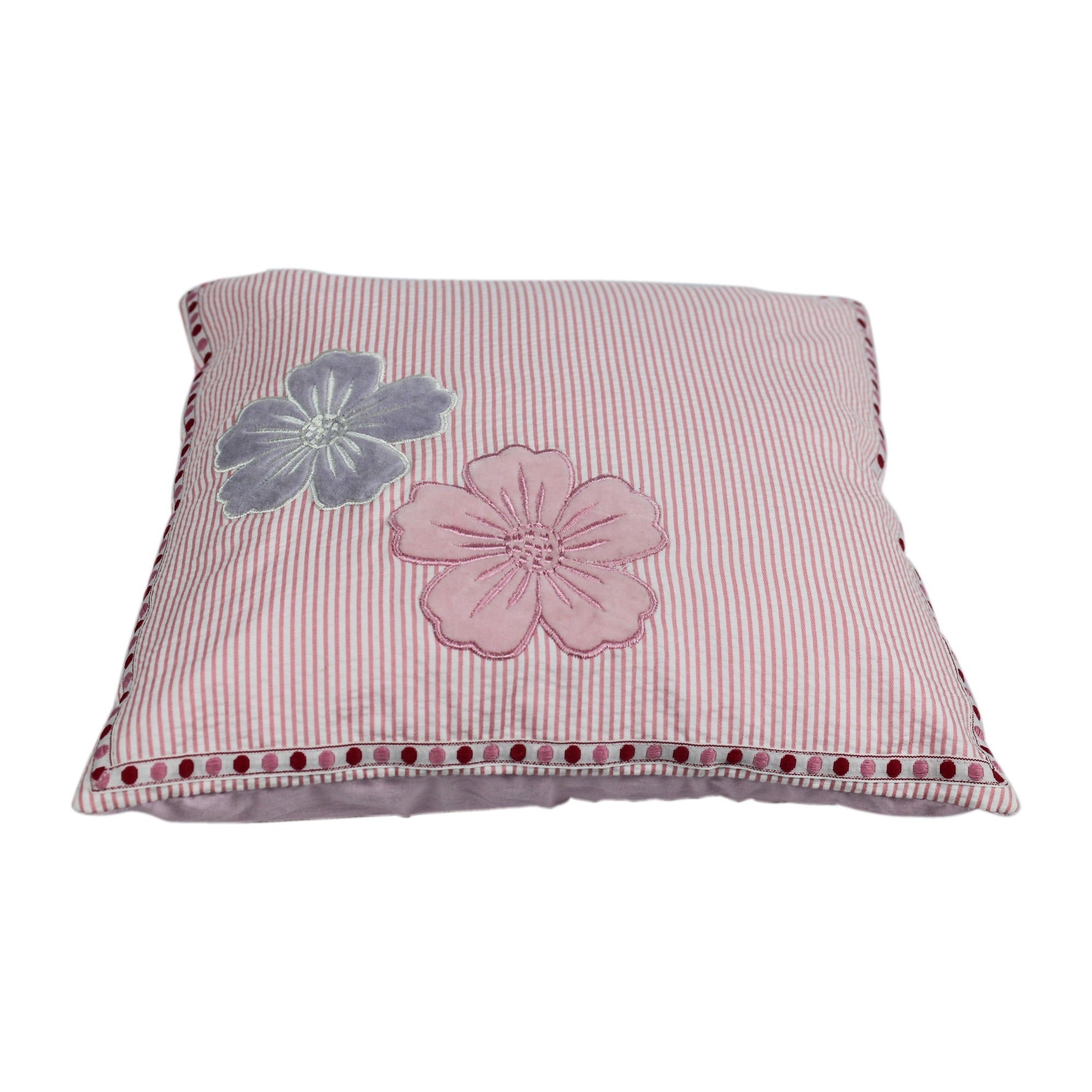 Floral Quilt with 2 Soft Pillows