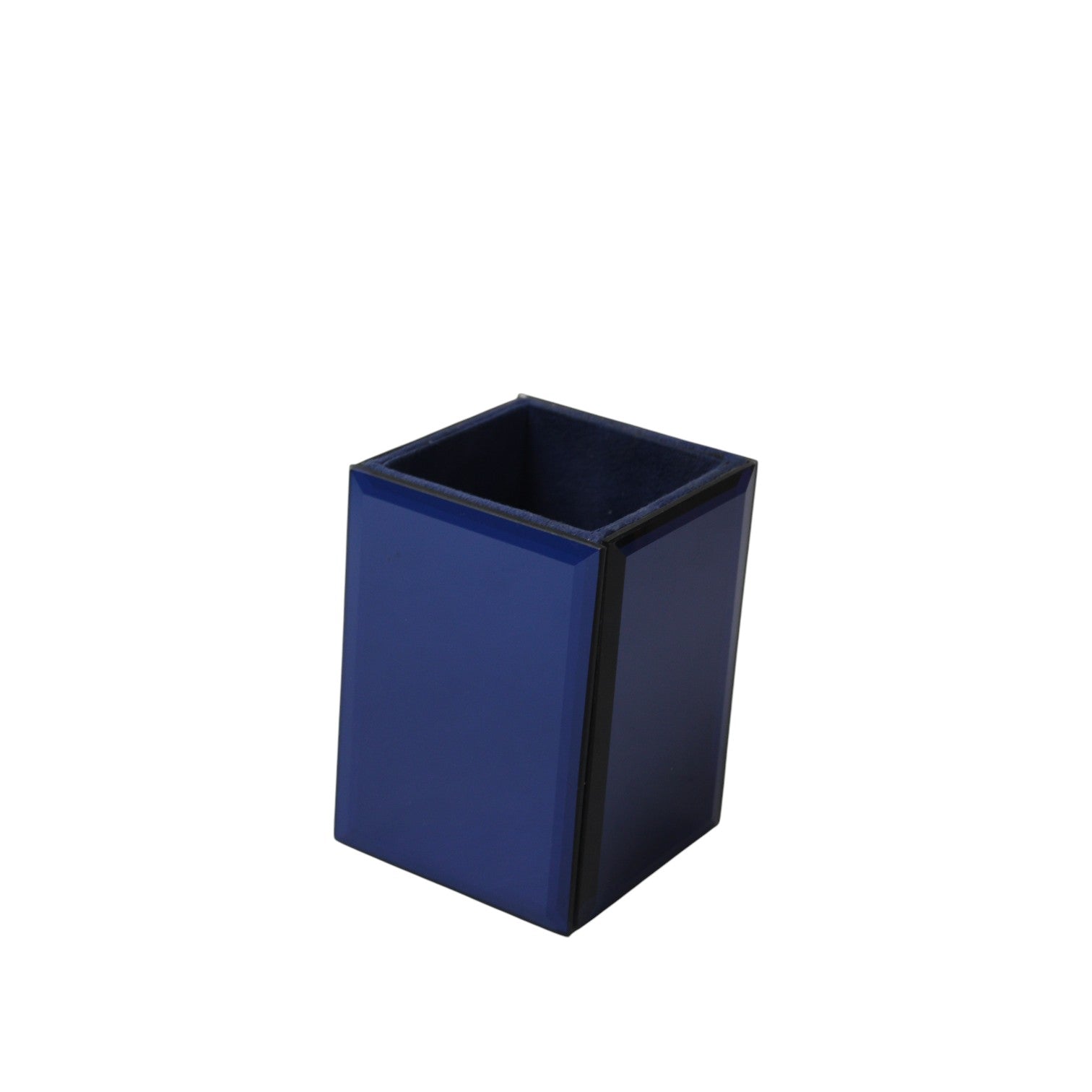 Modern Blue Desk Pen Stand Stationery Holder