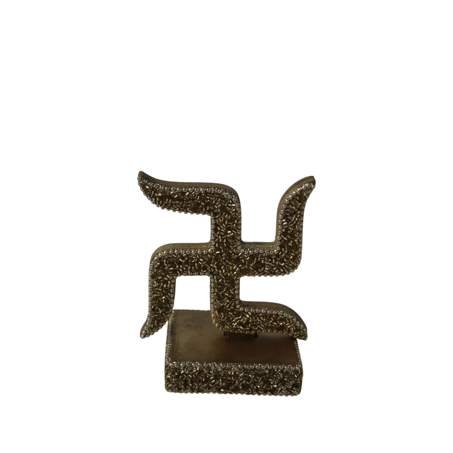 Handcrafted Swastik Symbol Decorative Showpiece for Home & Temple Décor