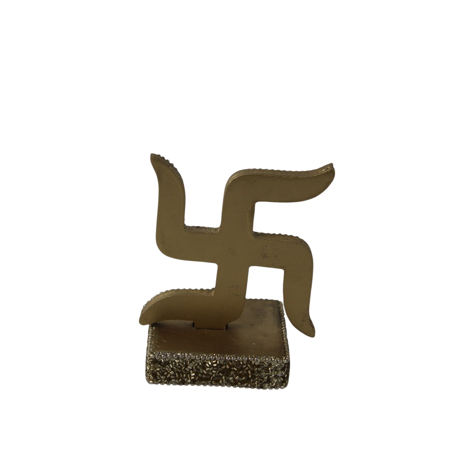 Handcrafted Swastik Symbol Decorative Showpiece for Home & Temple Décor