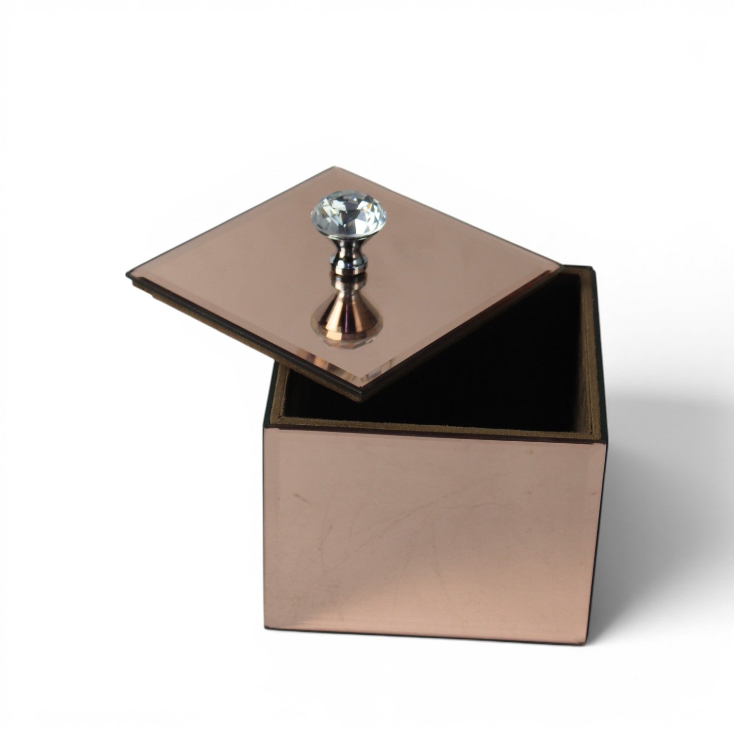 Luxury Storage Box with Crystal Knob