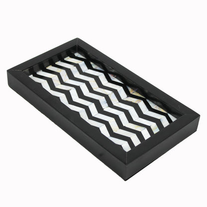 Zigzag MOP/Resin Tray