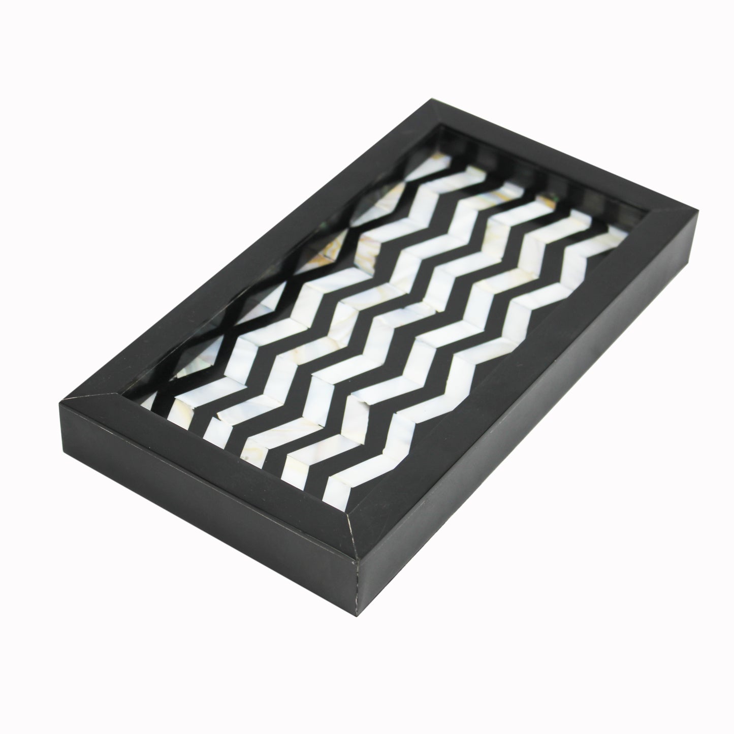 Zigzag MOP/Resin Tray