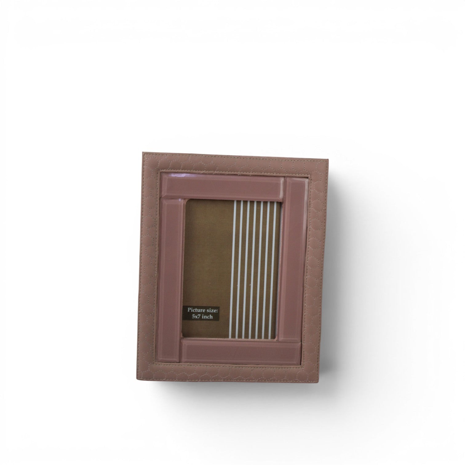 Premium Leatherette Photo Frame for Tabletop | 5x7 Inch Picture Frame