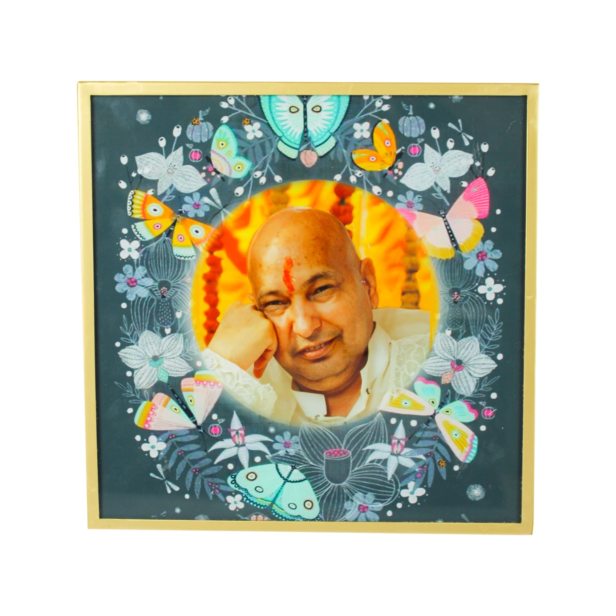 Designer Glass Guruji Wall Decor-TH-4810