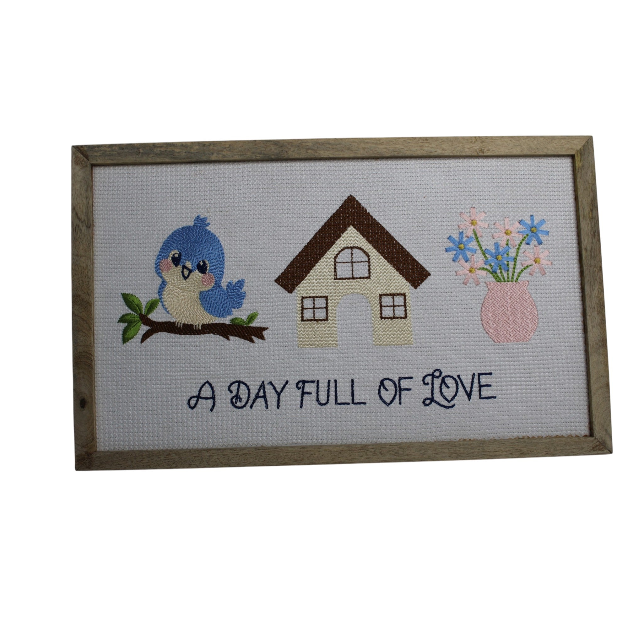  Embroidered Bird Design Room Wall Decor 