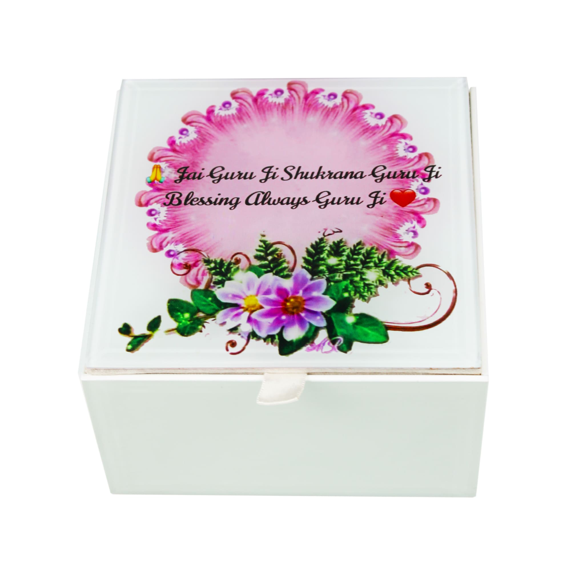 Guruji Blessings White Box for Pooja & Prasad-TH-4817