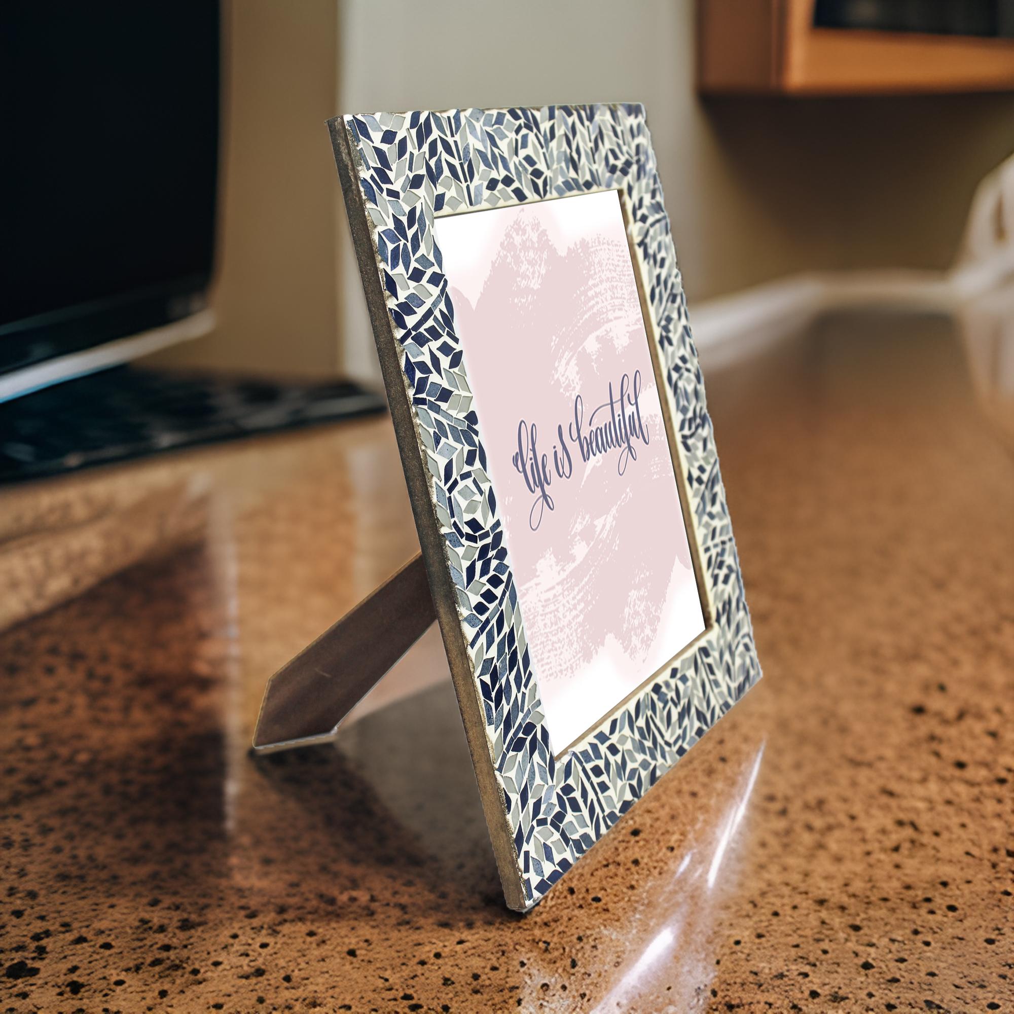 Classic Mosaic 8X10 Photo Frame