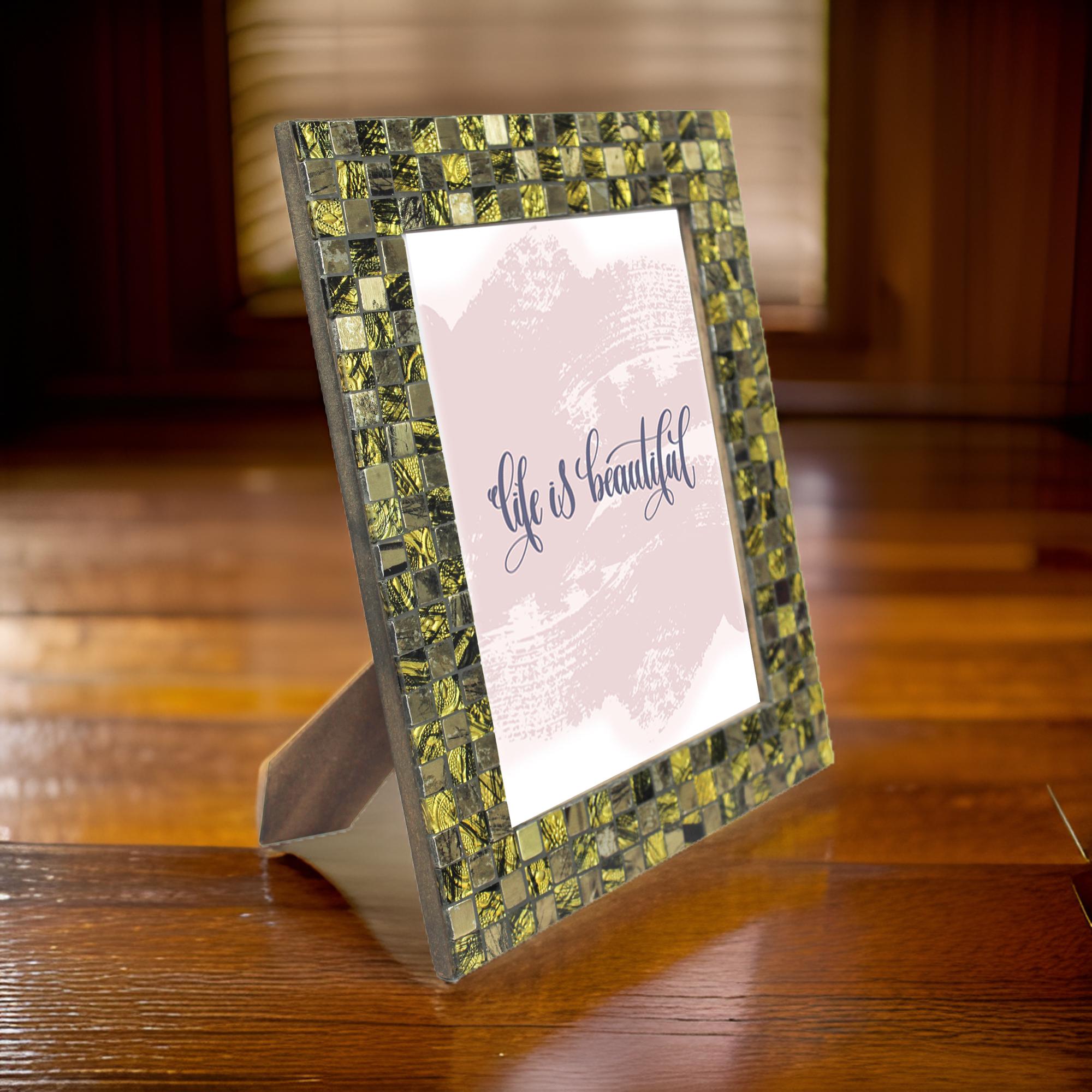 Premium Mosaic 8X10 Photo Frame