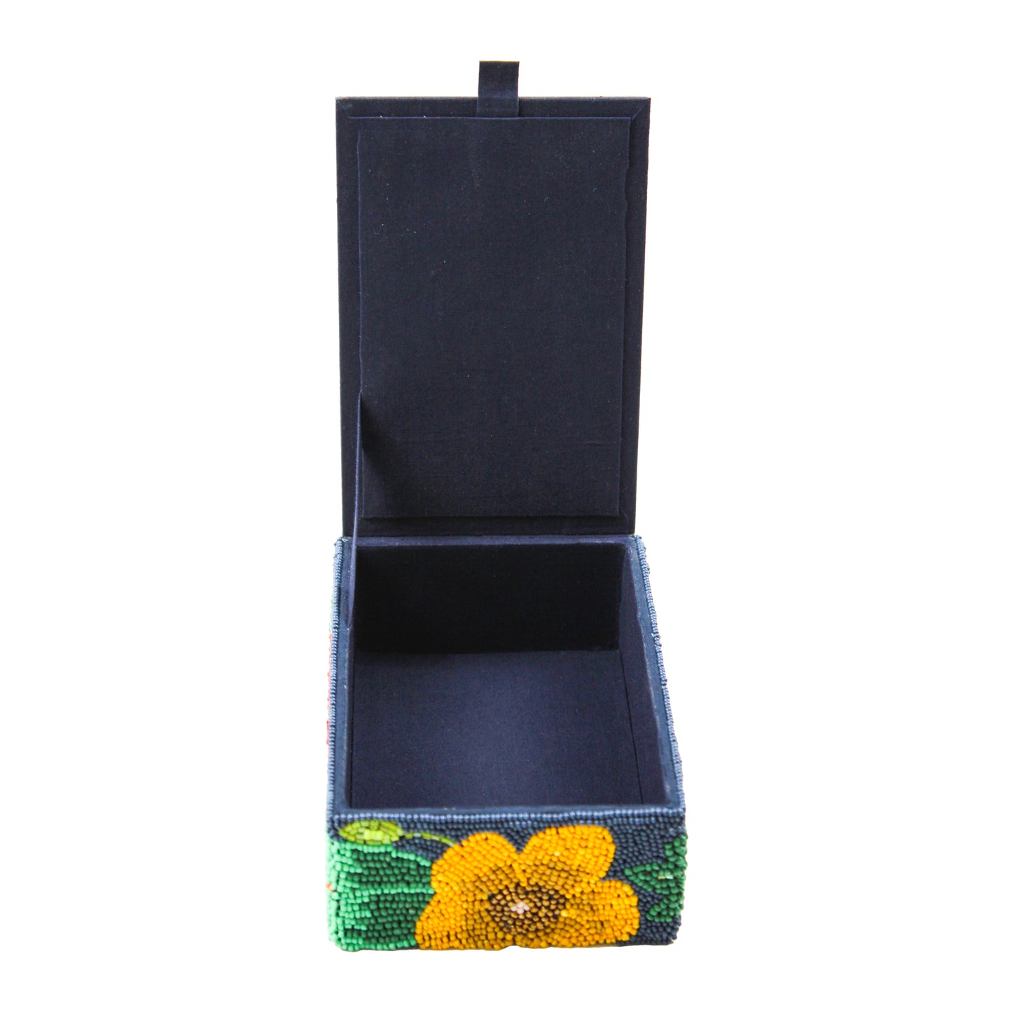 Blue Beaded Multipurpose Storage Box