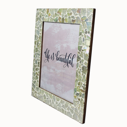 Mosaic Photo / Picture Frame (Picture Size: 8 x 10 Inches)