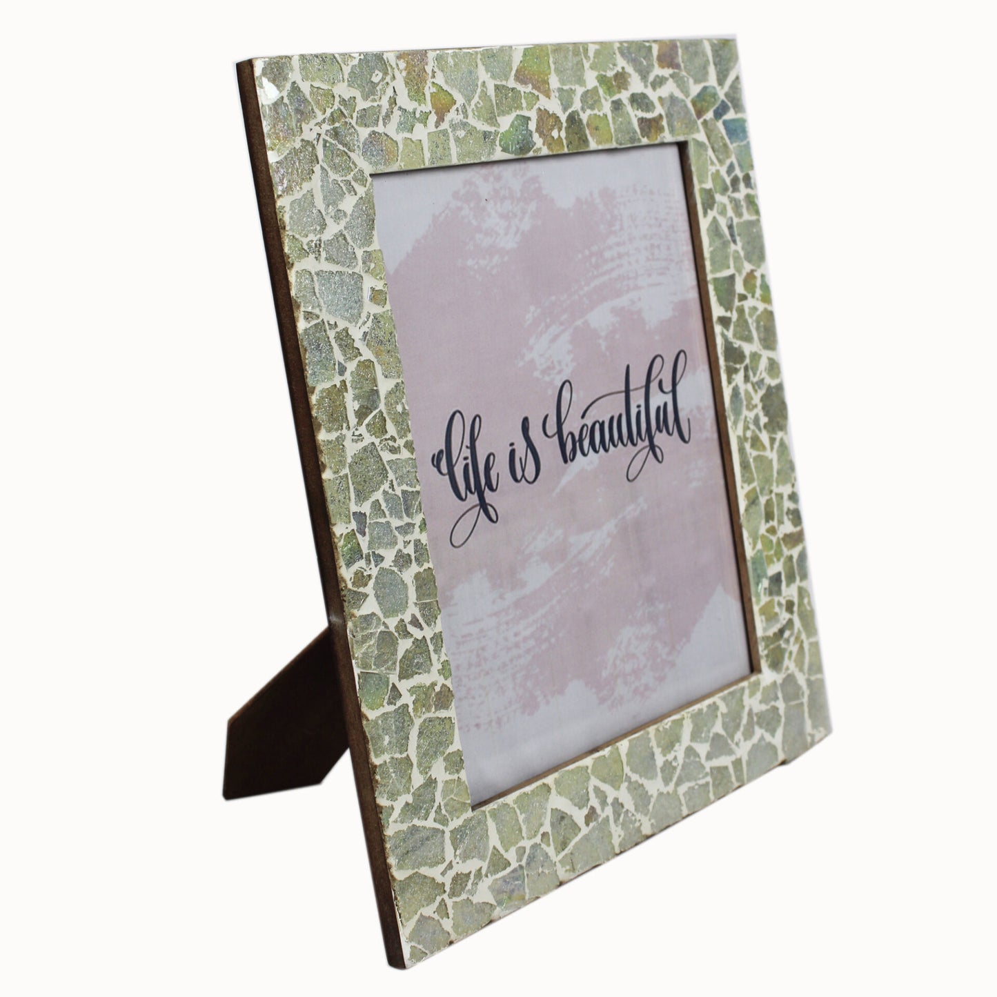 Mosaic Photo / Picture Frame (Picture Size: 8 x 10 Inches)