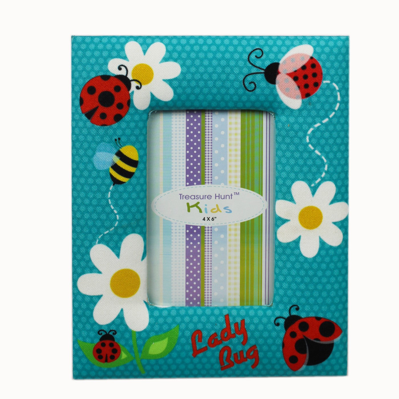 Multicolored Bugs Photo Frame