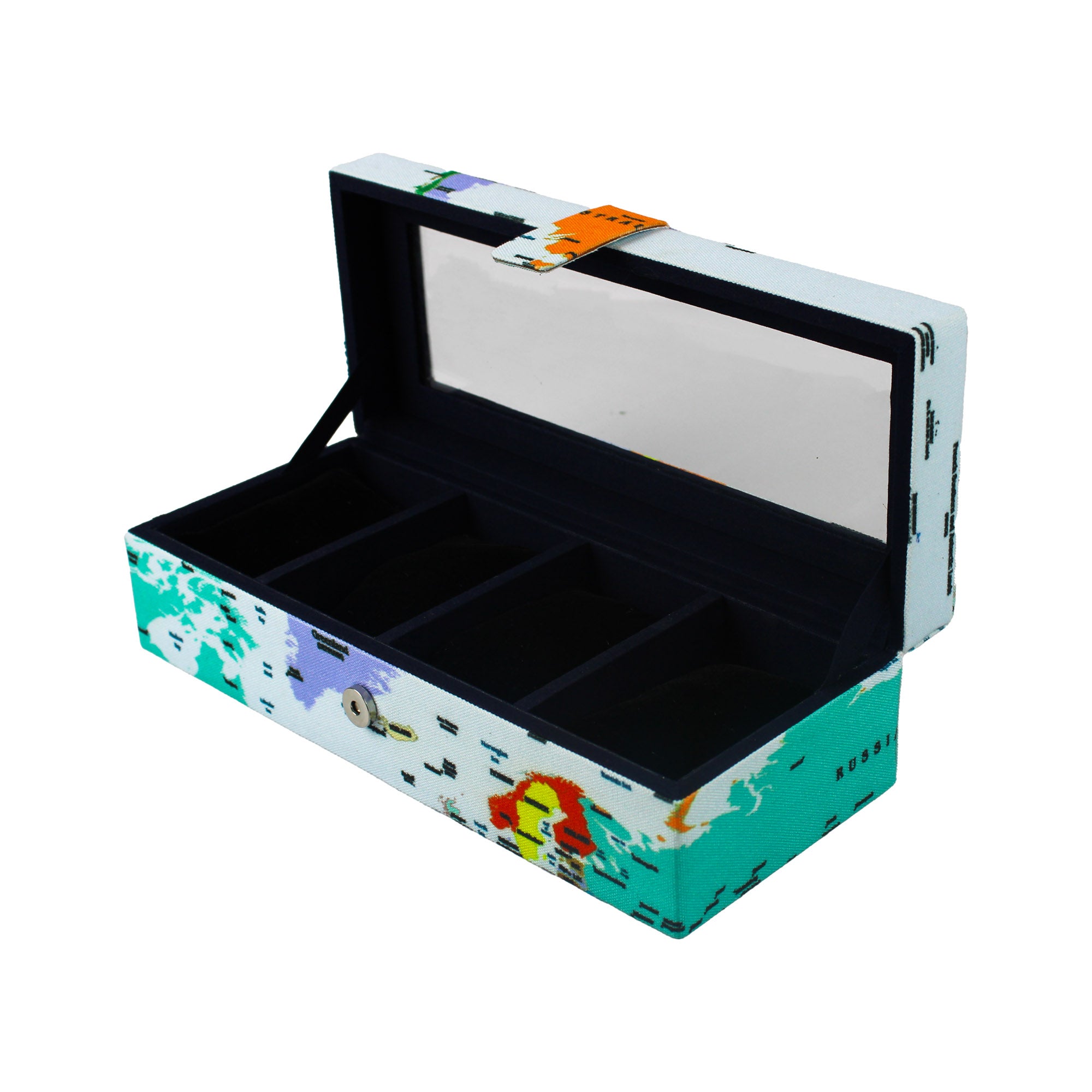 World Map Watch Box