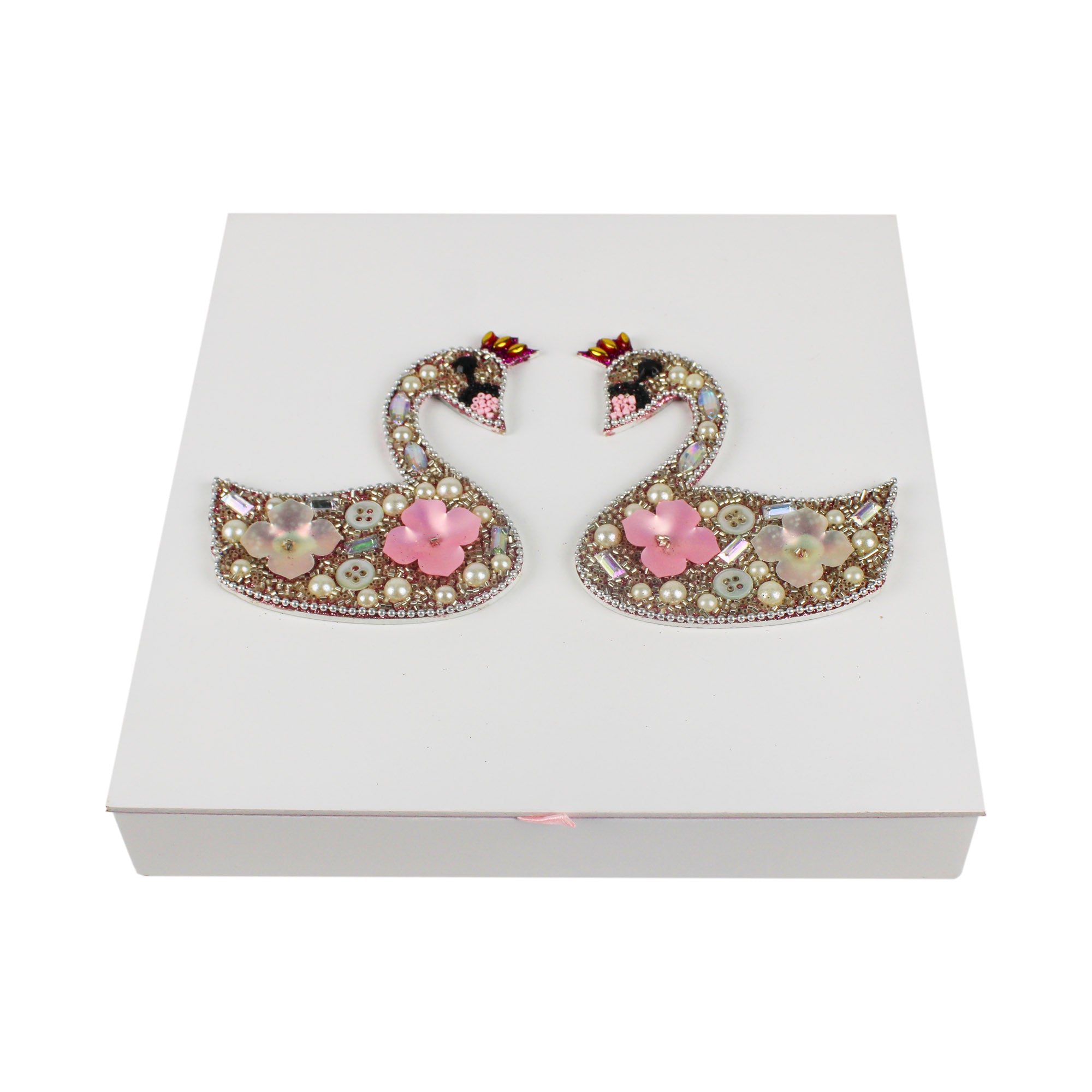 Swan Designed Magazine Holder & Stationery Organizer (Set of 2)