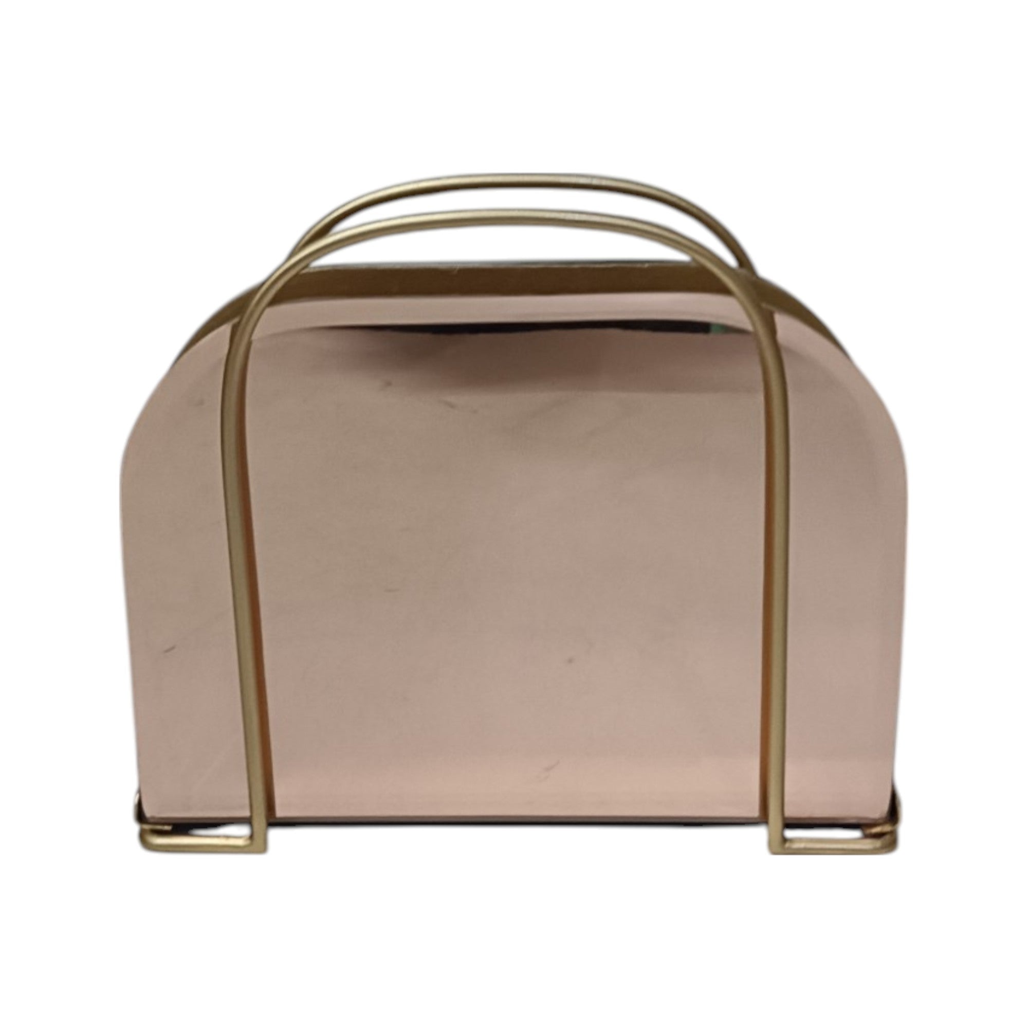 Designer Rose Gold Tissue Holder