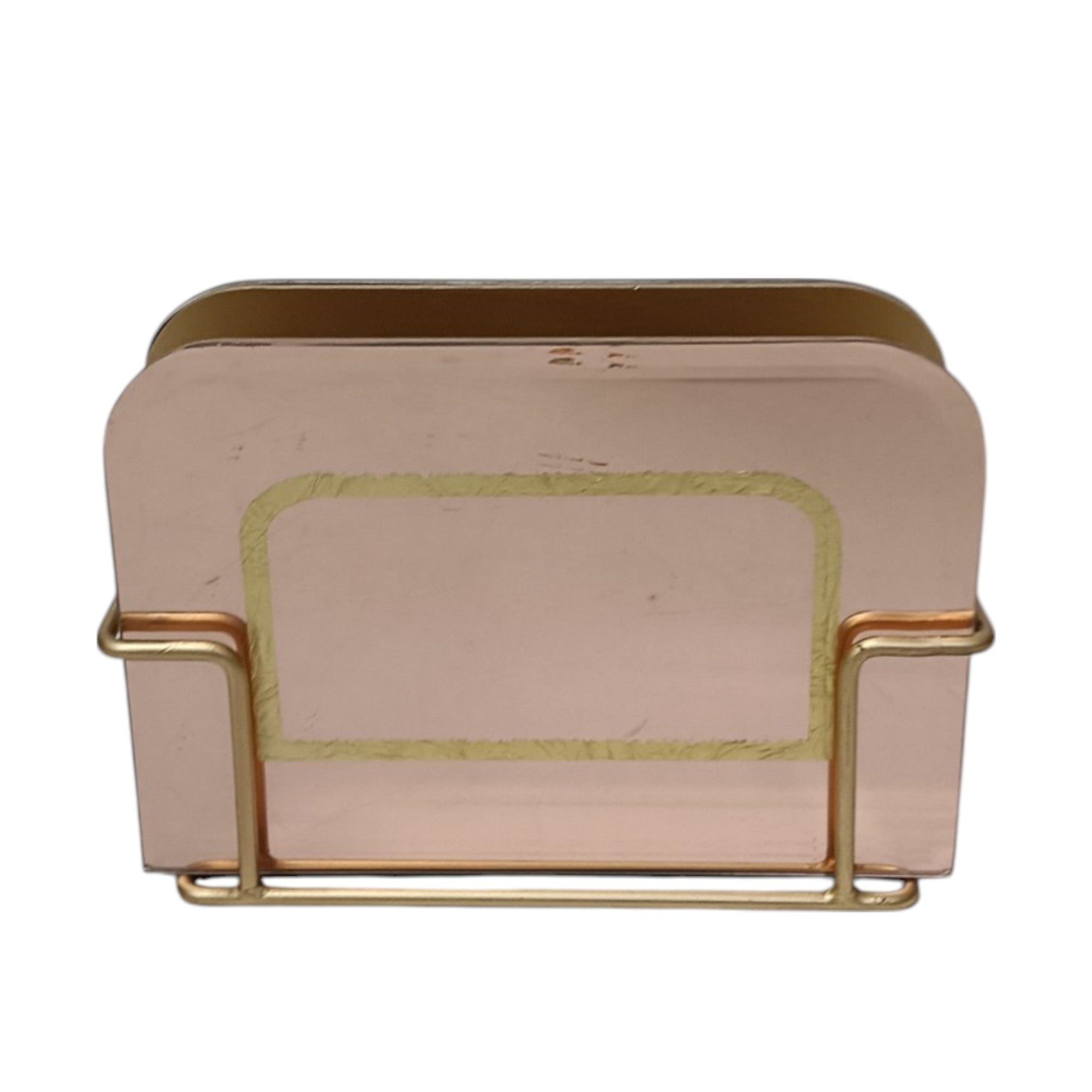 Designer Rose Gold Tissue Holder