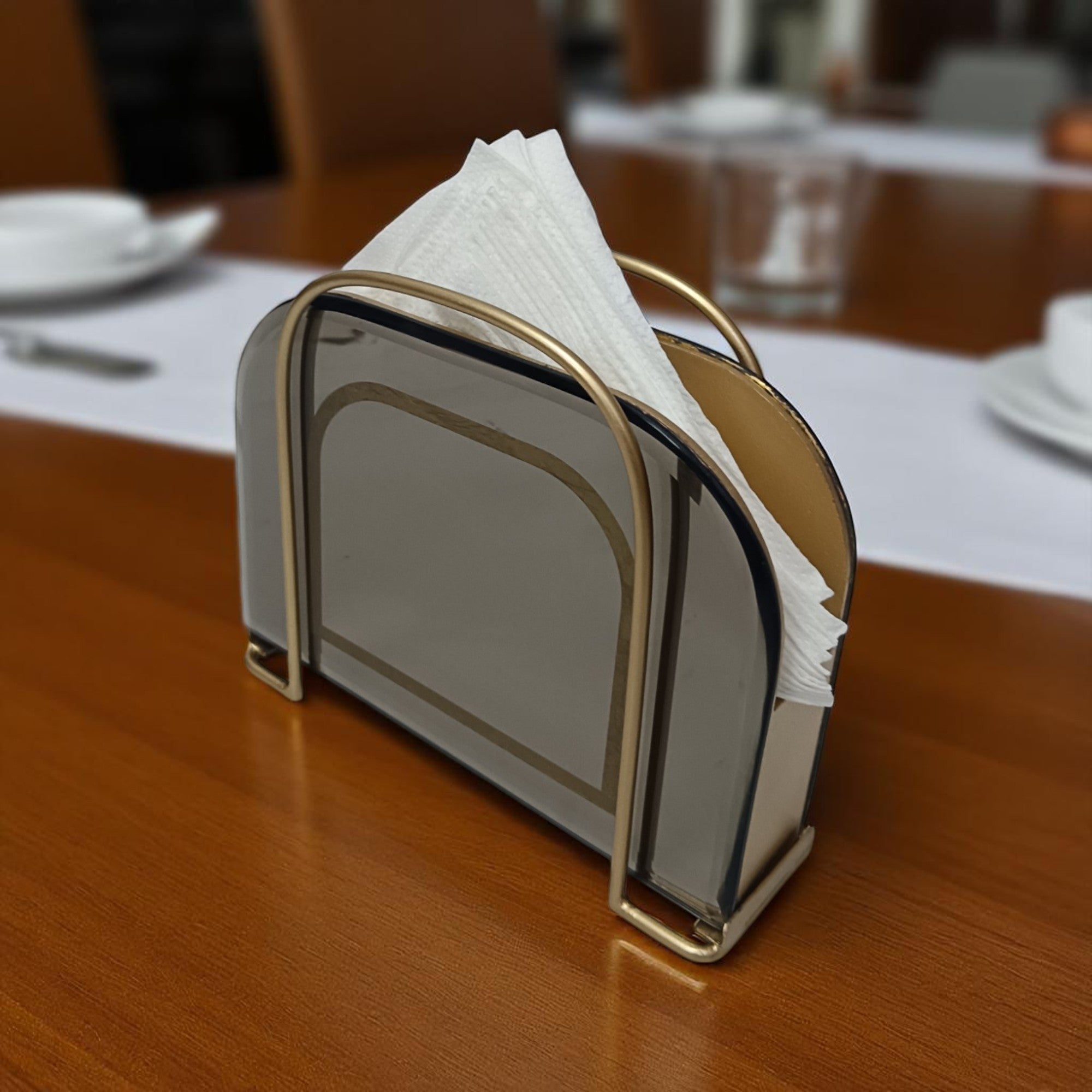 Designer Brown Tissue Holder