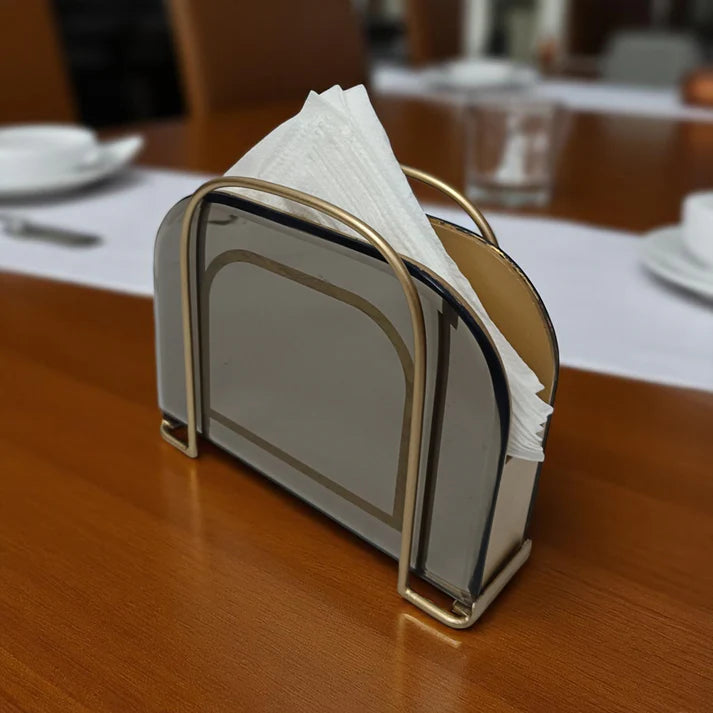 Designer Blue Tissue Holder