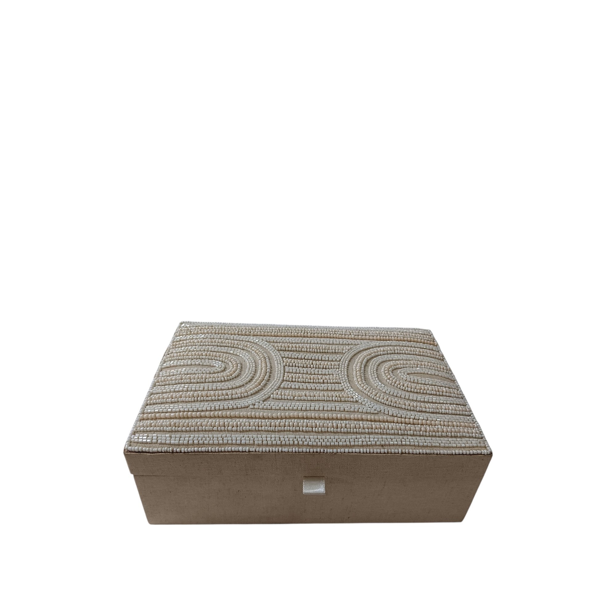 Elegant Handcrafted Beaded Keepsake Boxes