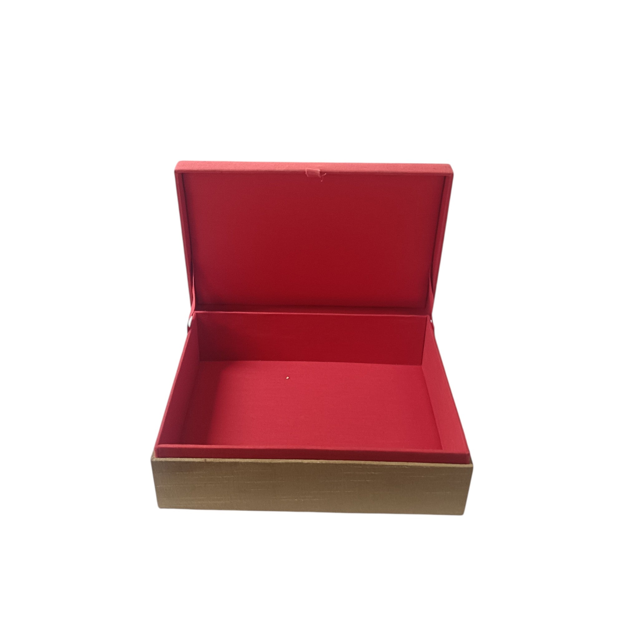 Handcrafted Red Velvet Jewelry Box