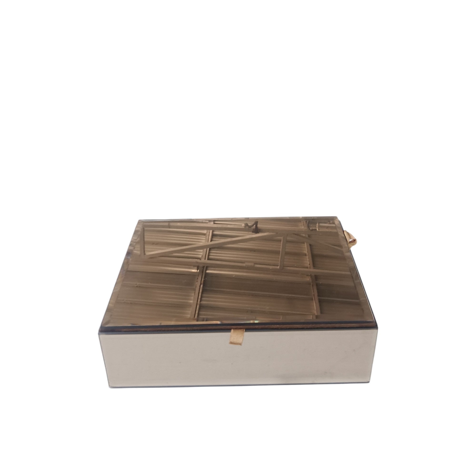 Sleek Reflective Keepsake Box