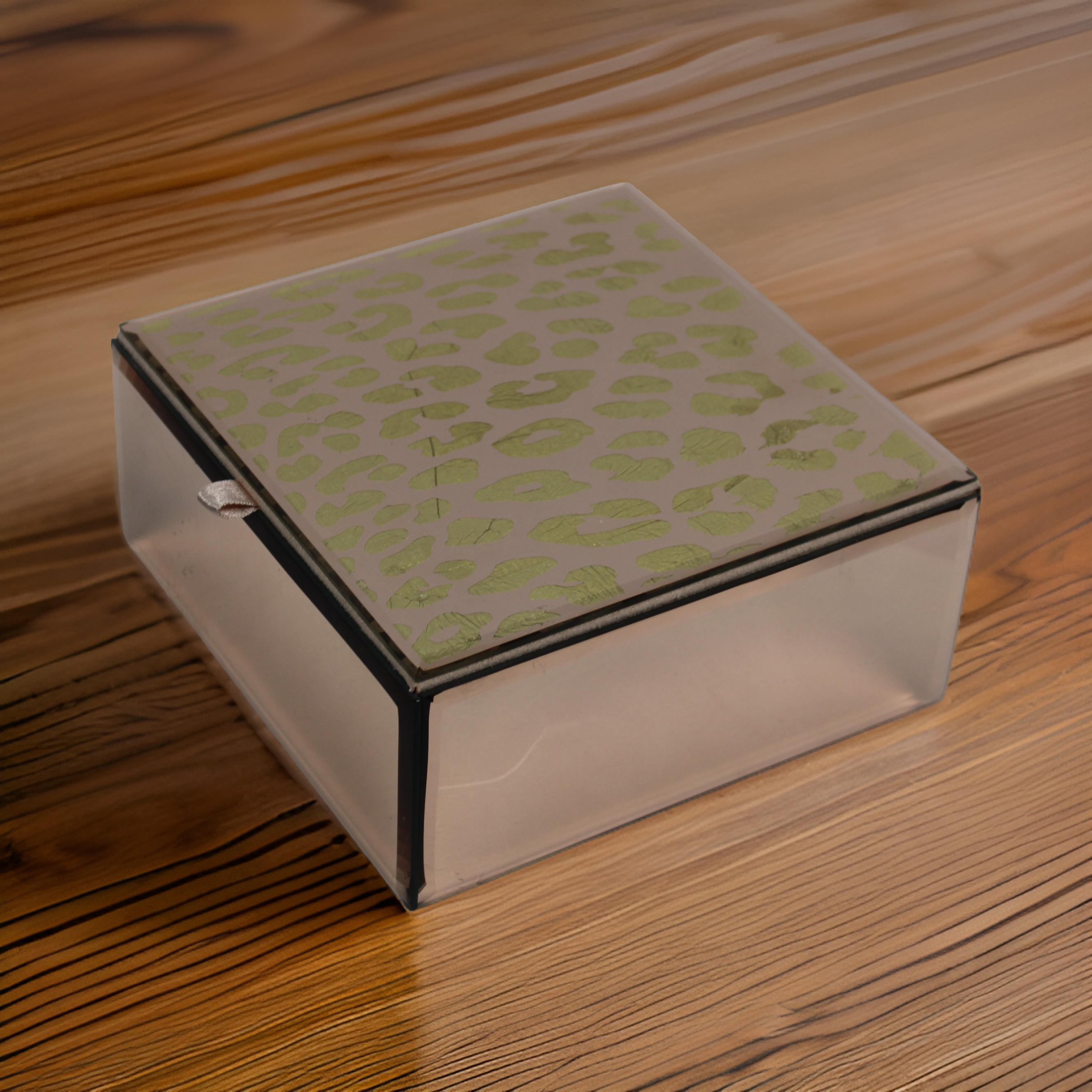 Designer Glass Multipurpose Jewellery Box