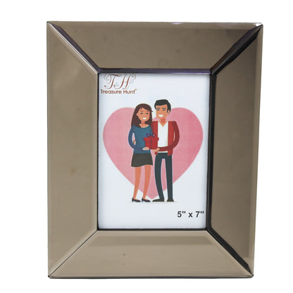 Brown Glass Photo Frame (Size: 5 x 7)