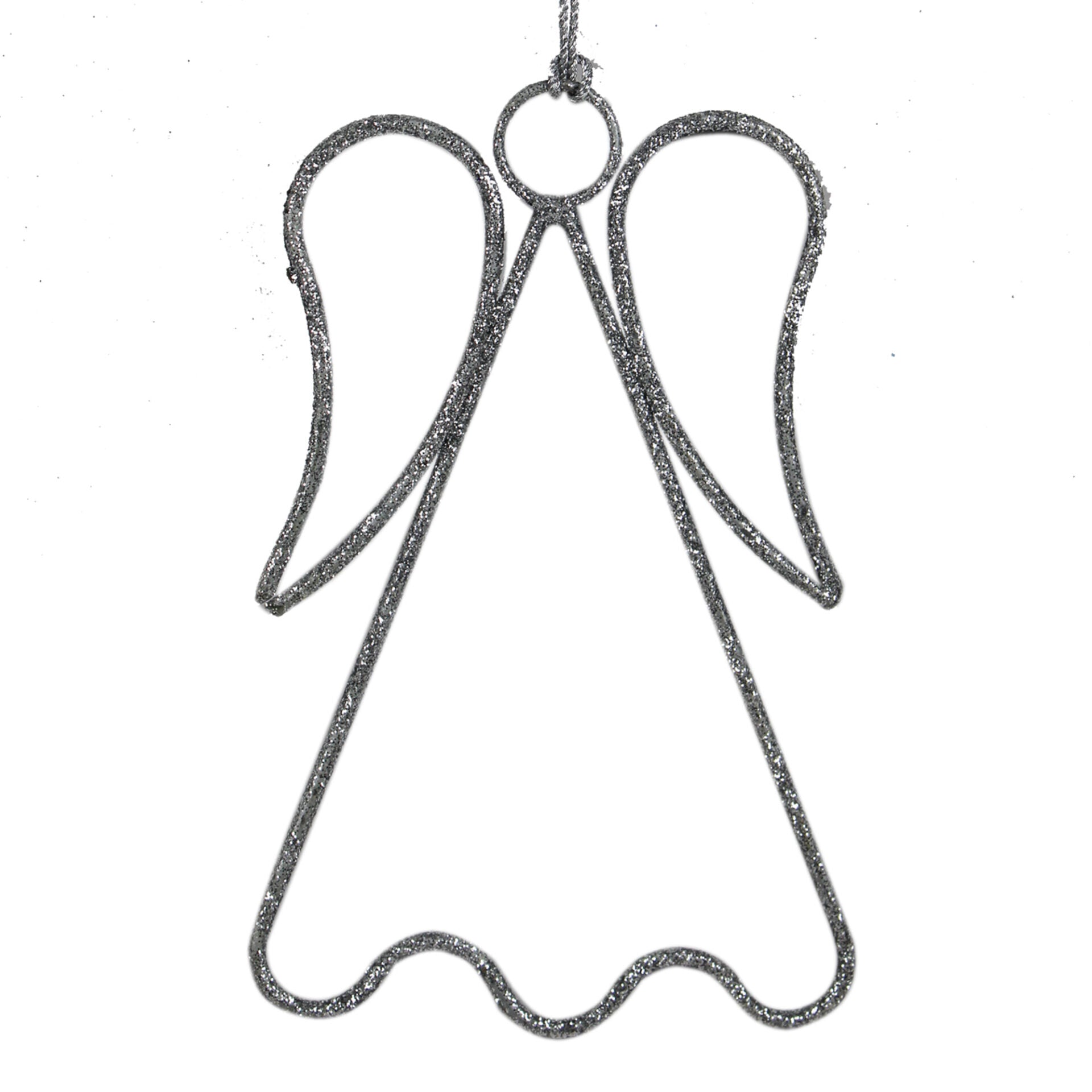 Set of 4 Angle Shaped Christmas Tree Hanging Ornaments