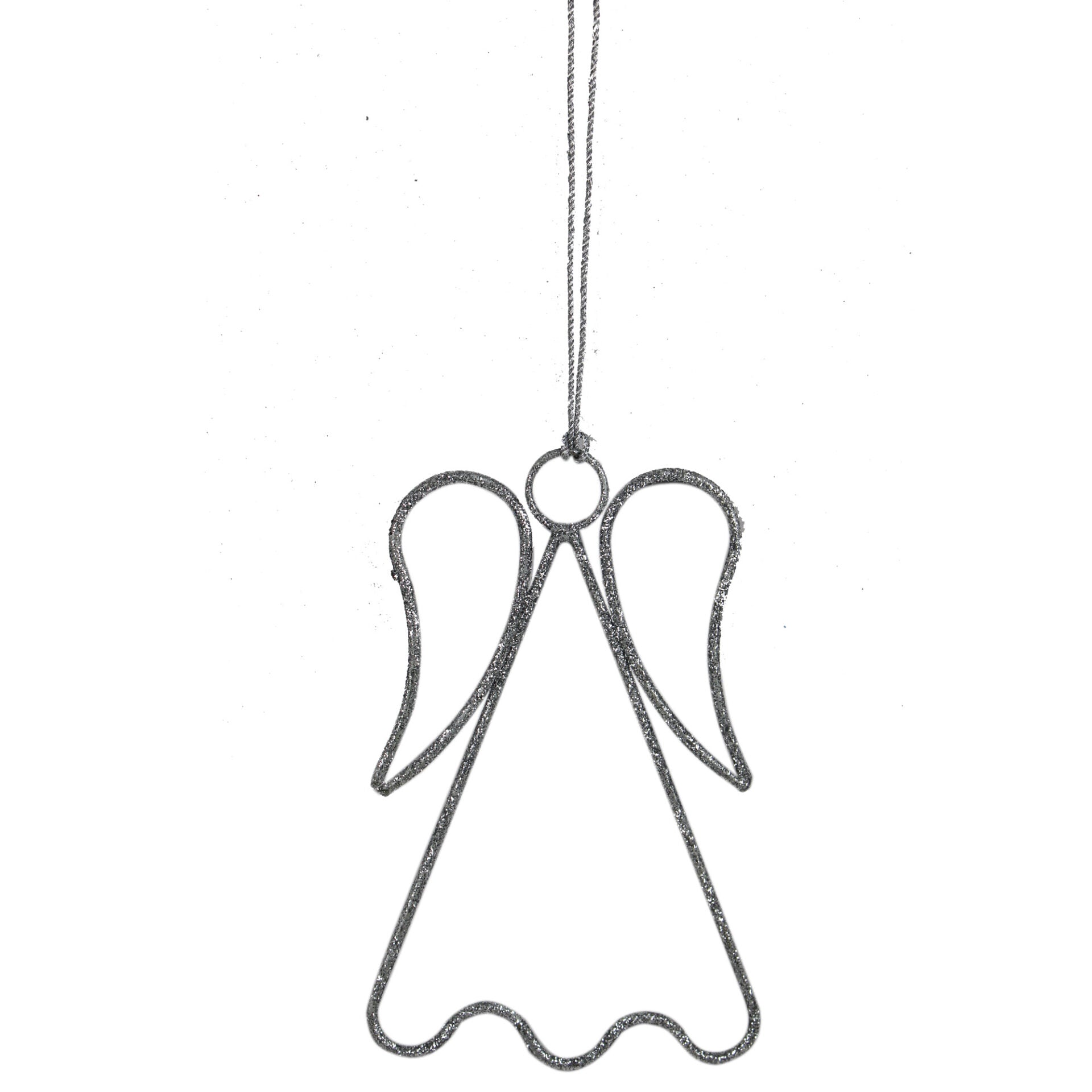 Set of 4 Angle Shaped Christmas Tree Hanging Ornaments