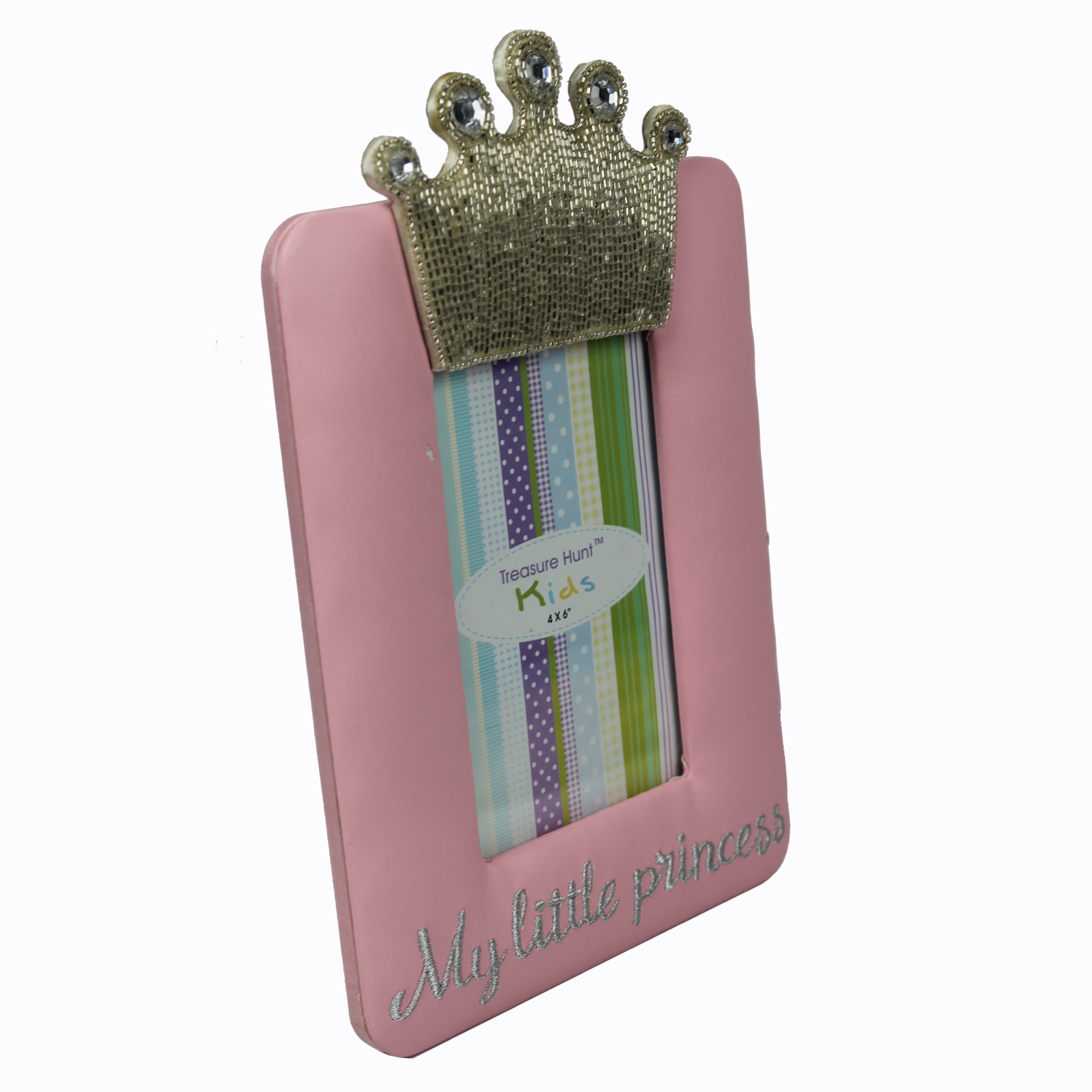 Crown Beaded Photo Frame for Girls