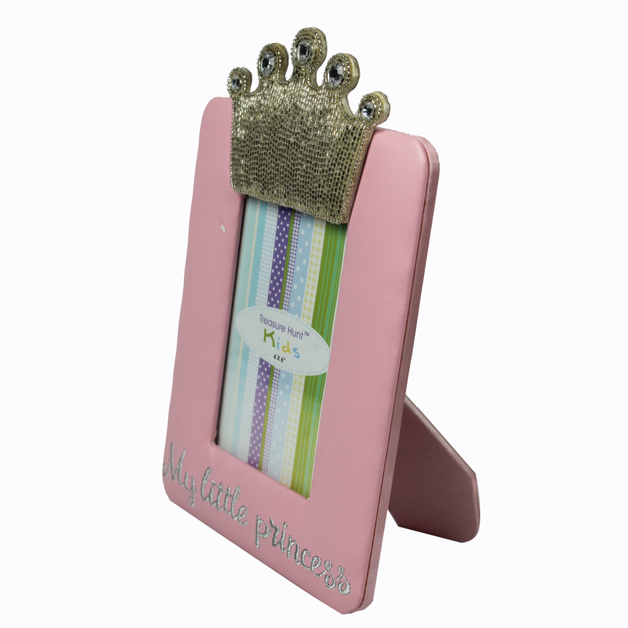 Crown Beaded Photo Frame for Girls