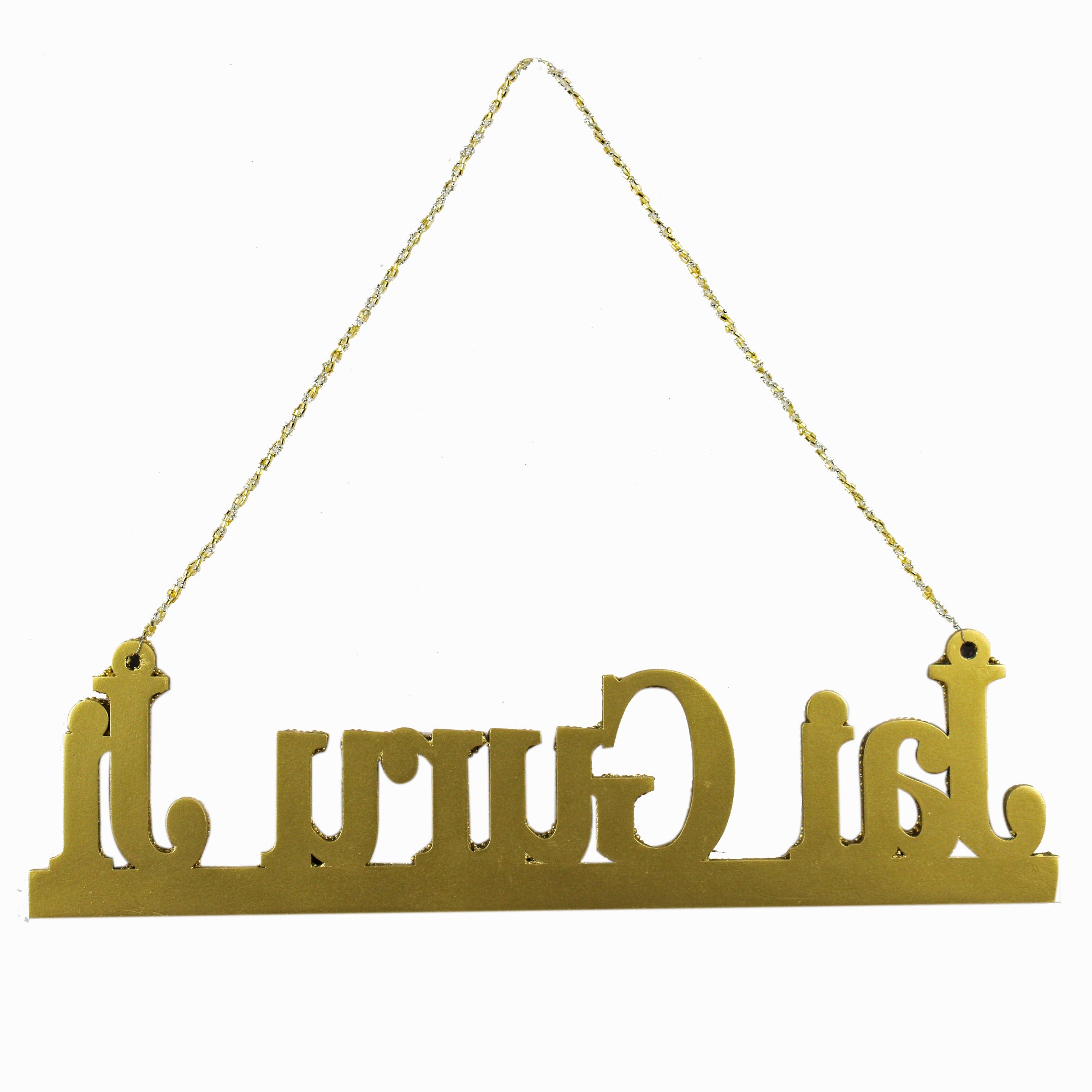 Handcrafted Jai Guru Ji Wall Hanging-TH-3413